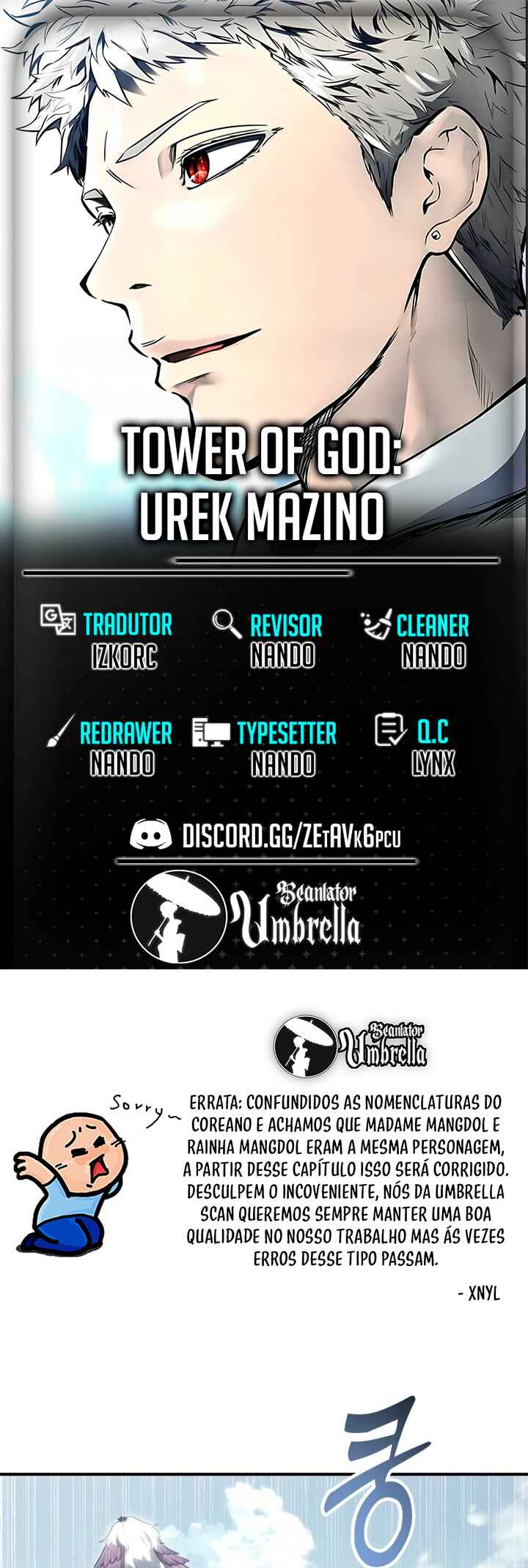 Read Tower of God Urek Mazino PT-BR Manga Online