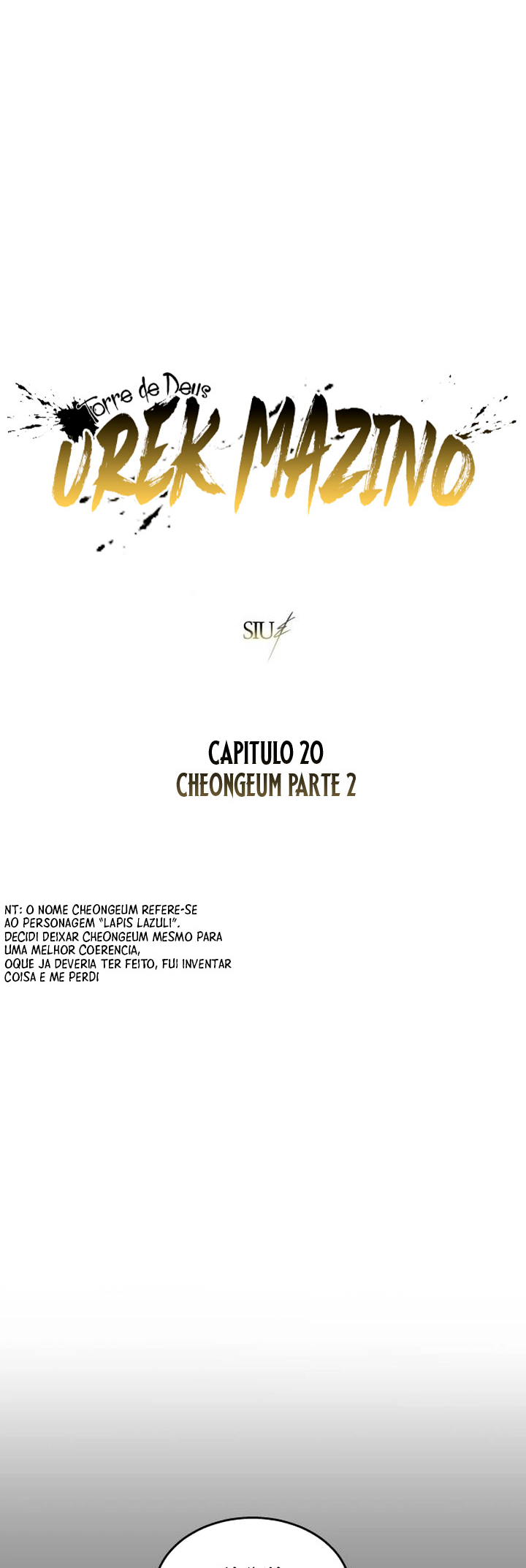 Read Tower of God Urek Mazino PT-BR Manga Online