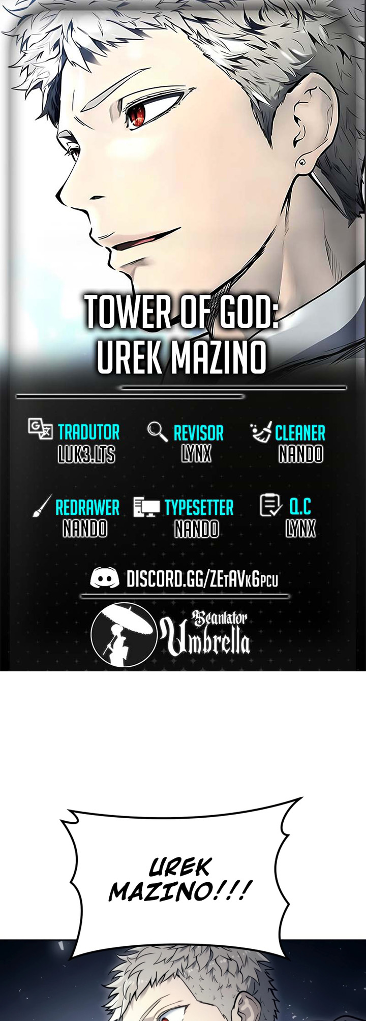 Read Tower of God Urek Mazino PT-BR Manga Online