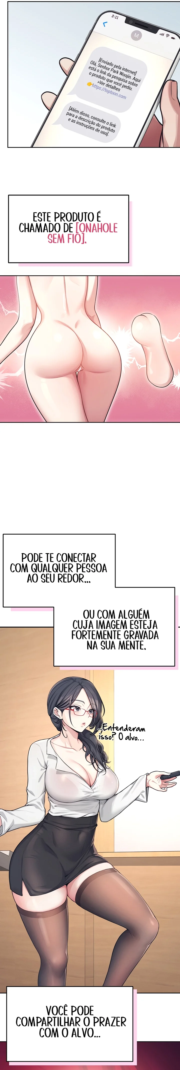 Read Wireless Onahole PT-BR Manga Online