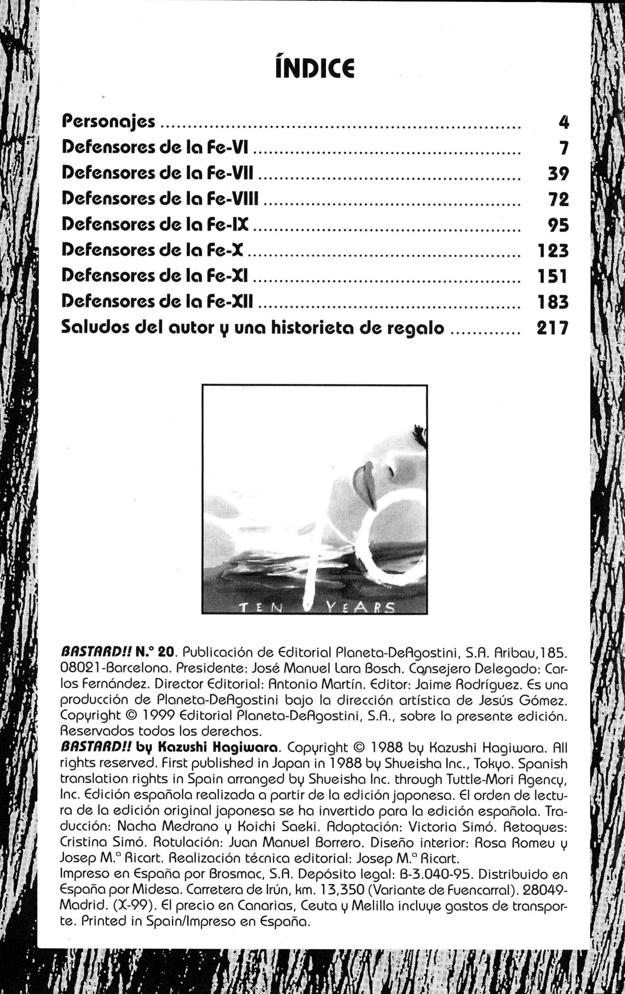 Read Bastard!! ES Manga Online