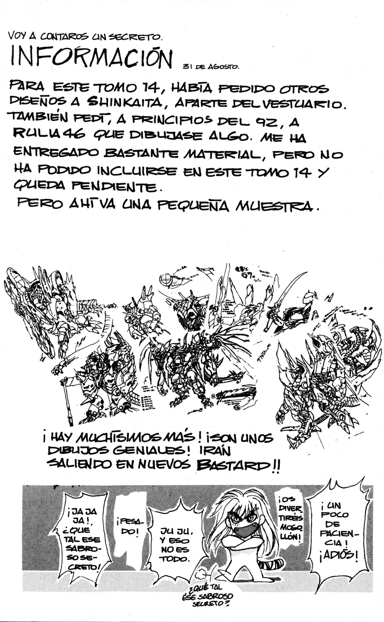 Read Bastard!! ES Manga Online