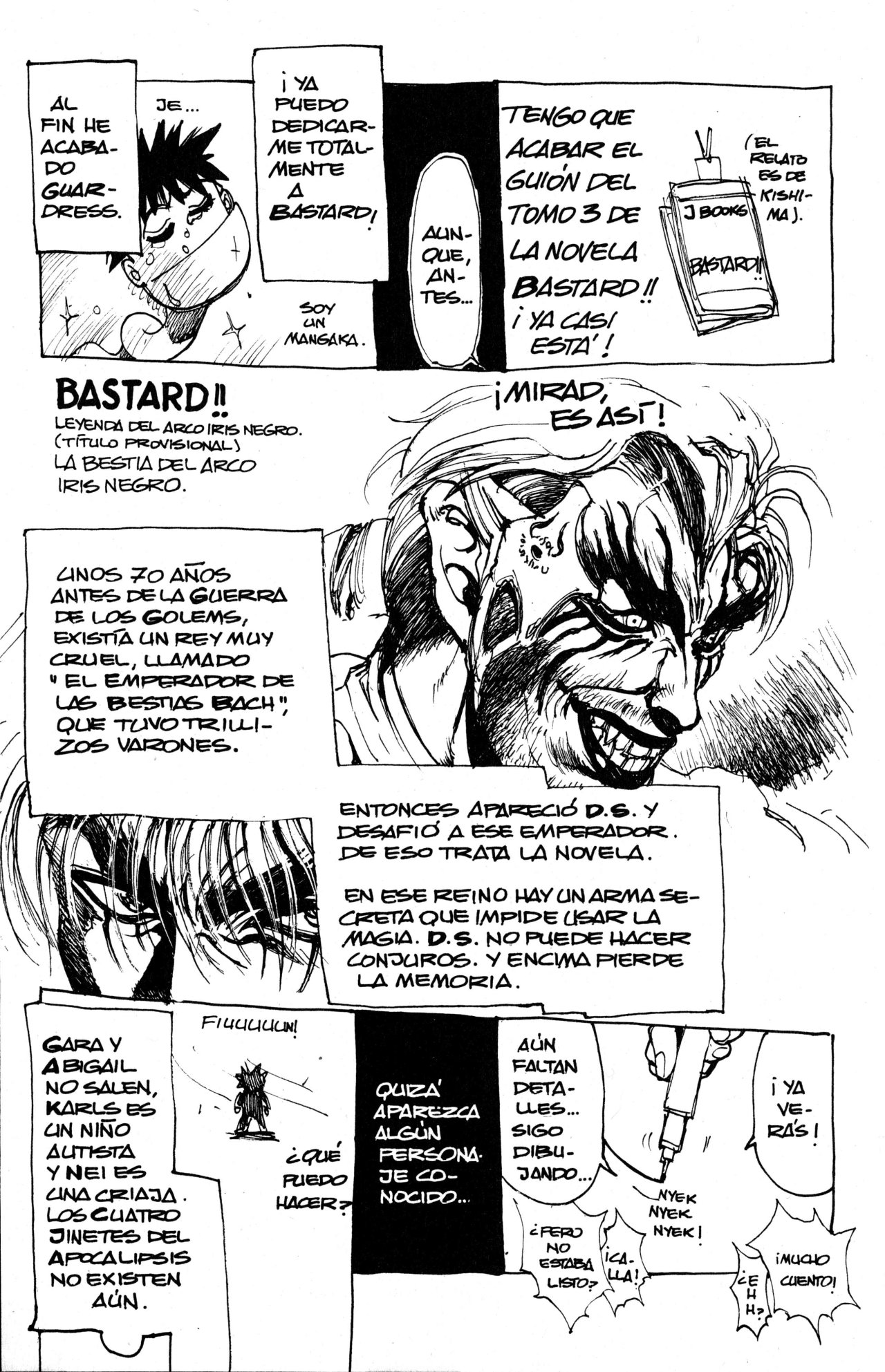 Read Bastard!! ES Manga Online