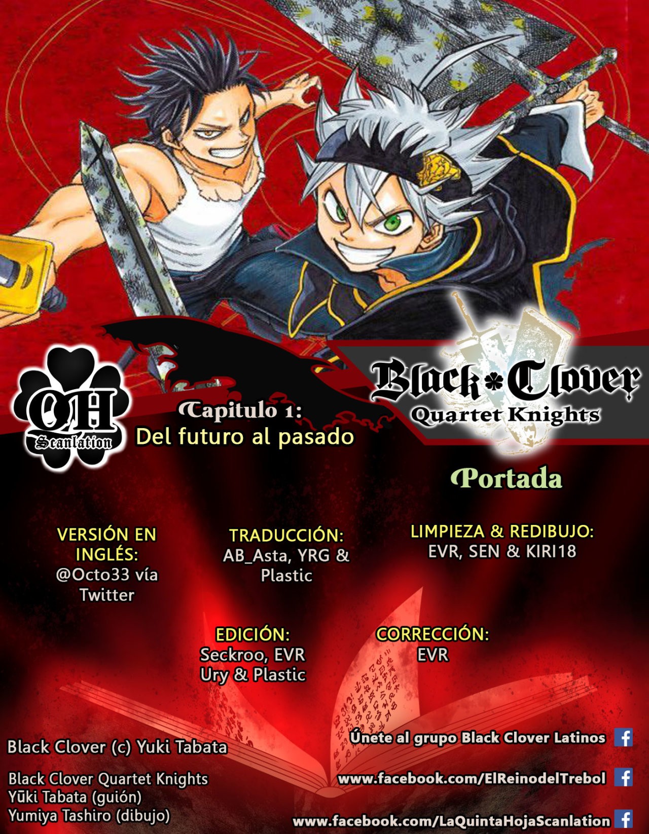 Read Black Clover Quartet Knights ES Manga Online