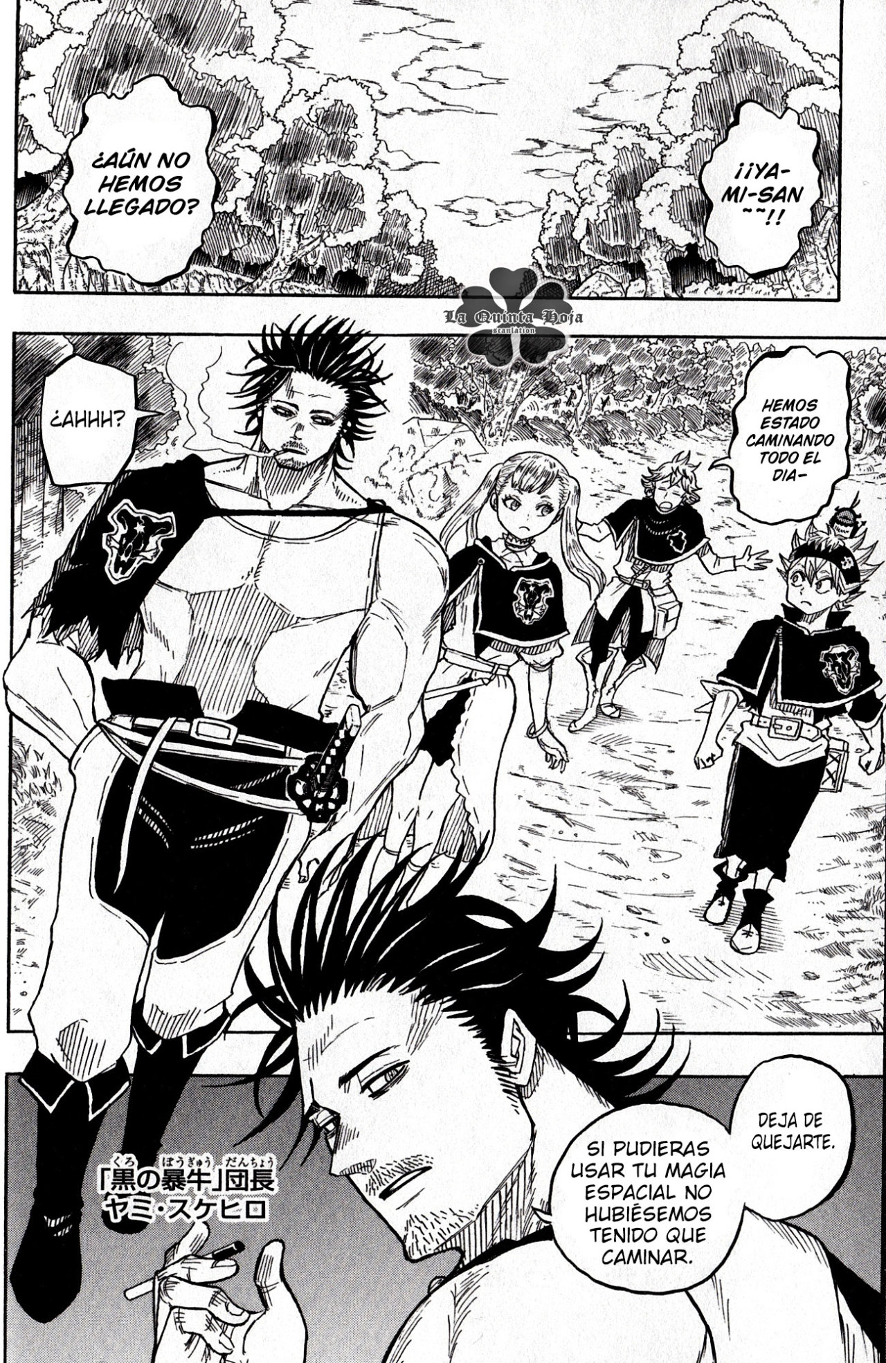 Read Black Clover Quartet Knights ES Manga Online