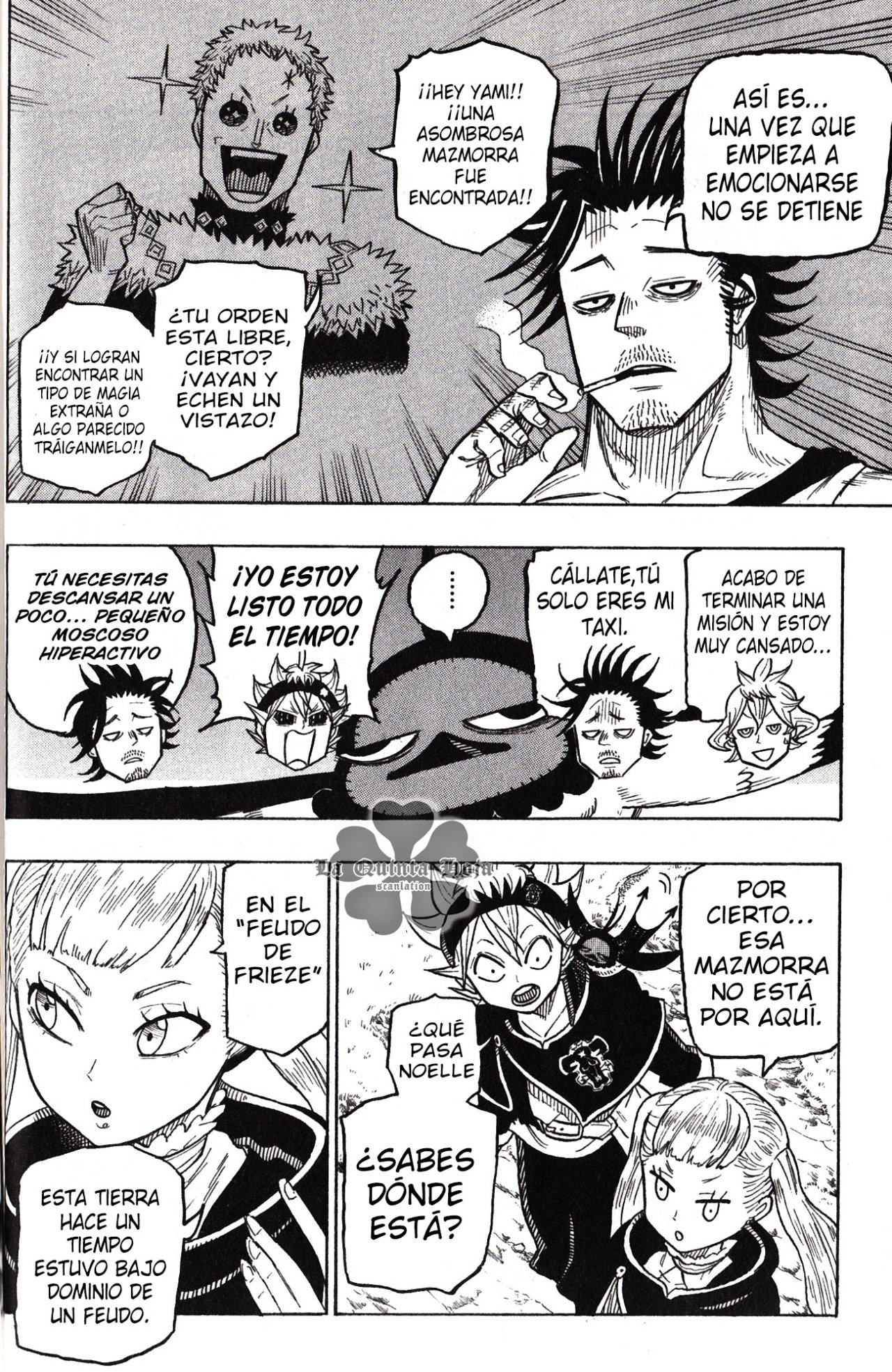Read Black Clover Quartet Knights ES Manga Online