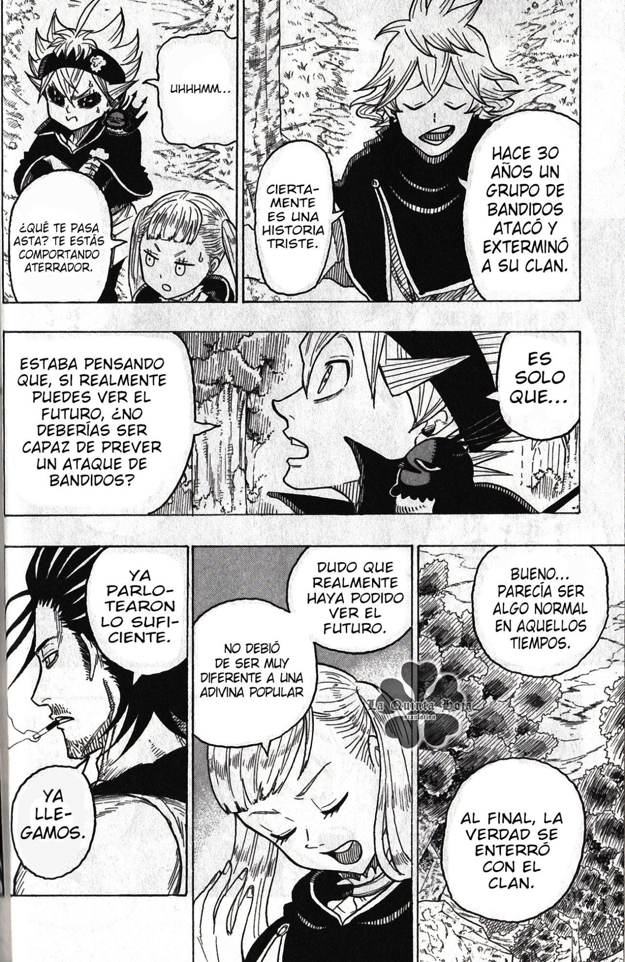 Read Black Clover Quartet Knights ES Manga Online