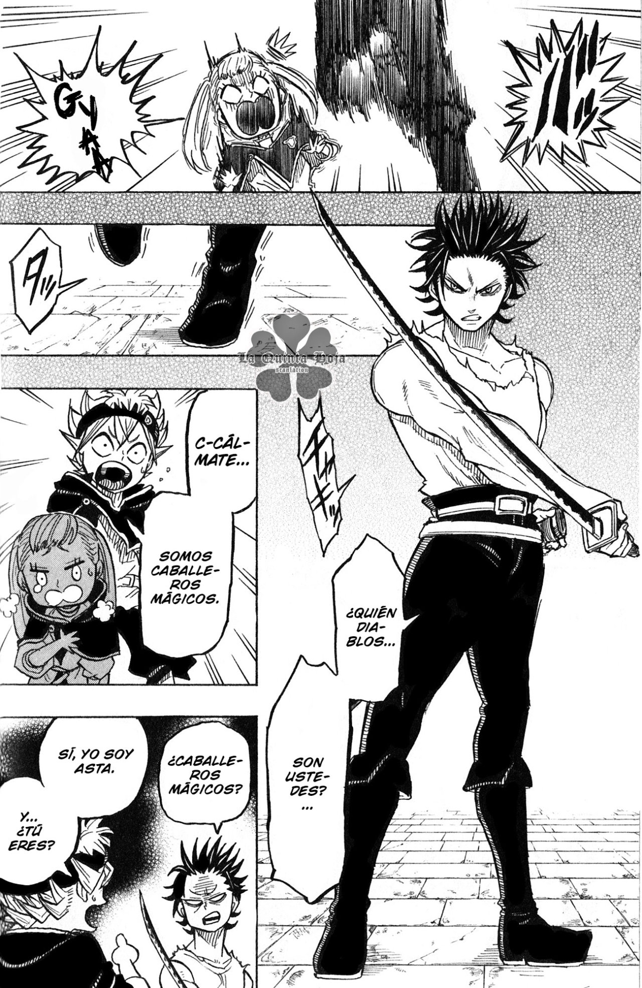 Read Black Clover Quartet Knights ES Manga Online