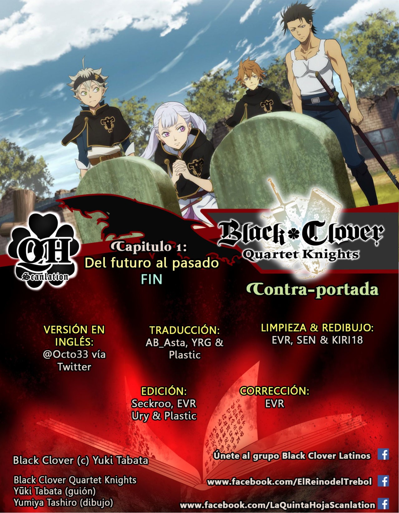 Read Black Clover Quartet Knights ES Manga Online