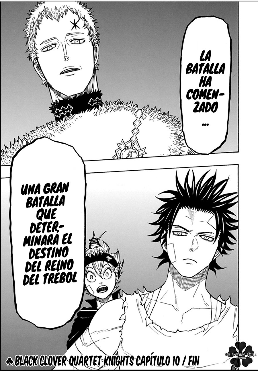 Read Black Clover Quartet Knights ES Manga Online