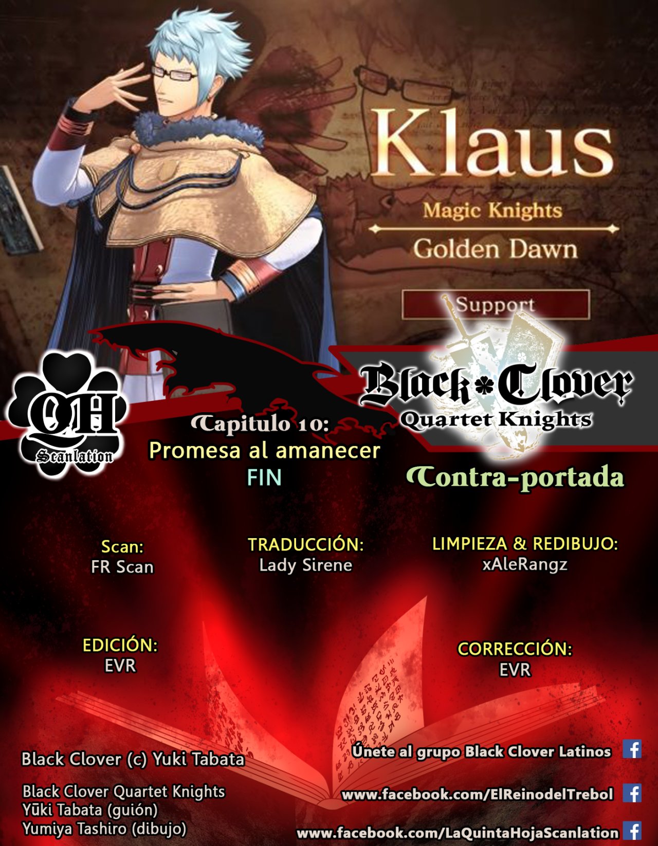 Read Black Clover Quartet Knights ES Manga Online