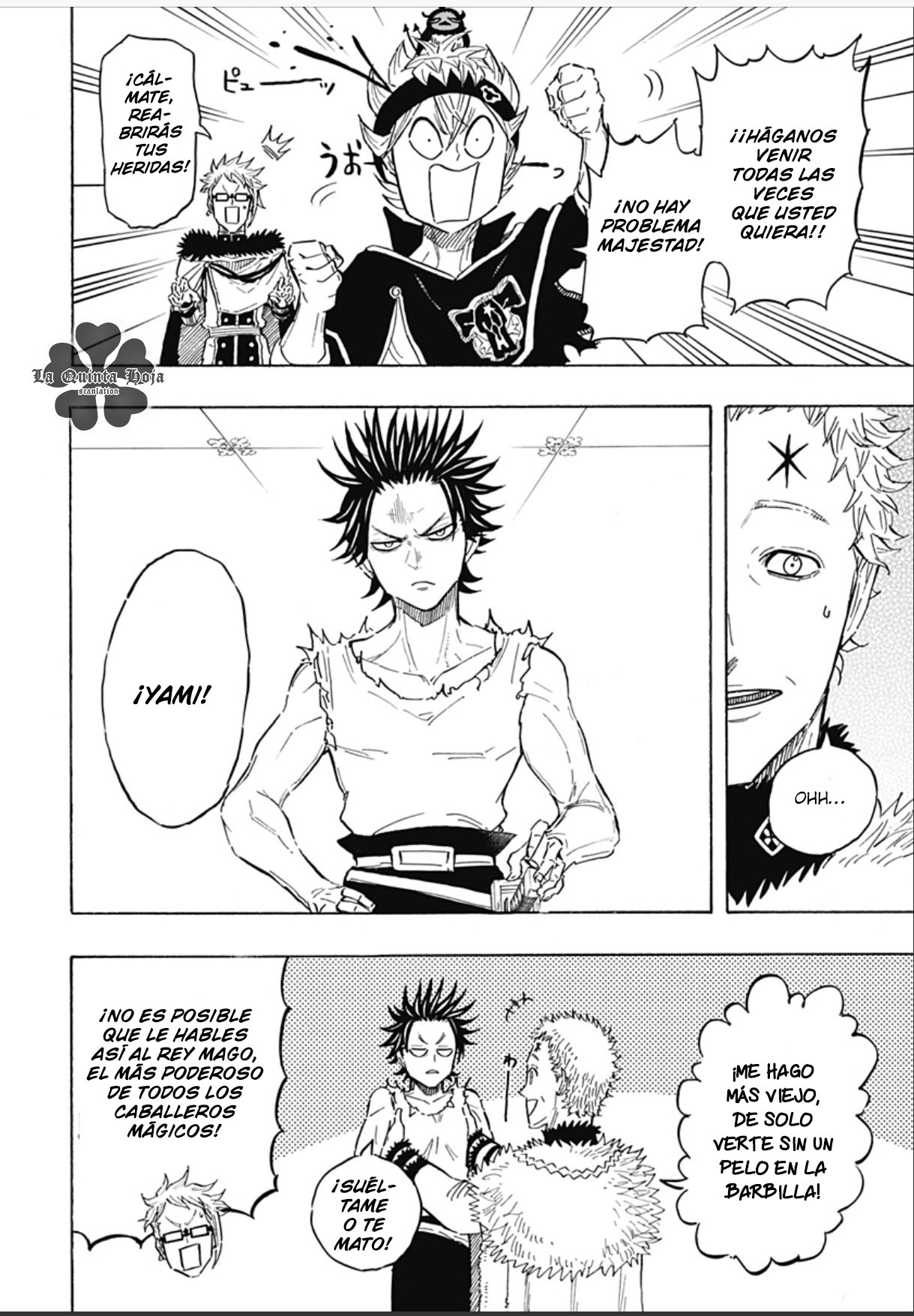 Read Black Clover Quartet Knights ES Manga Online