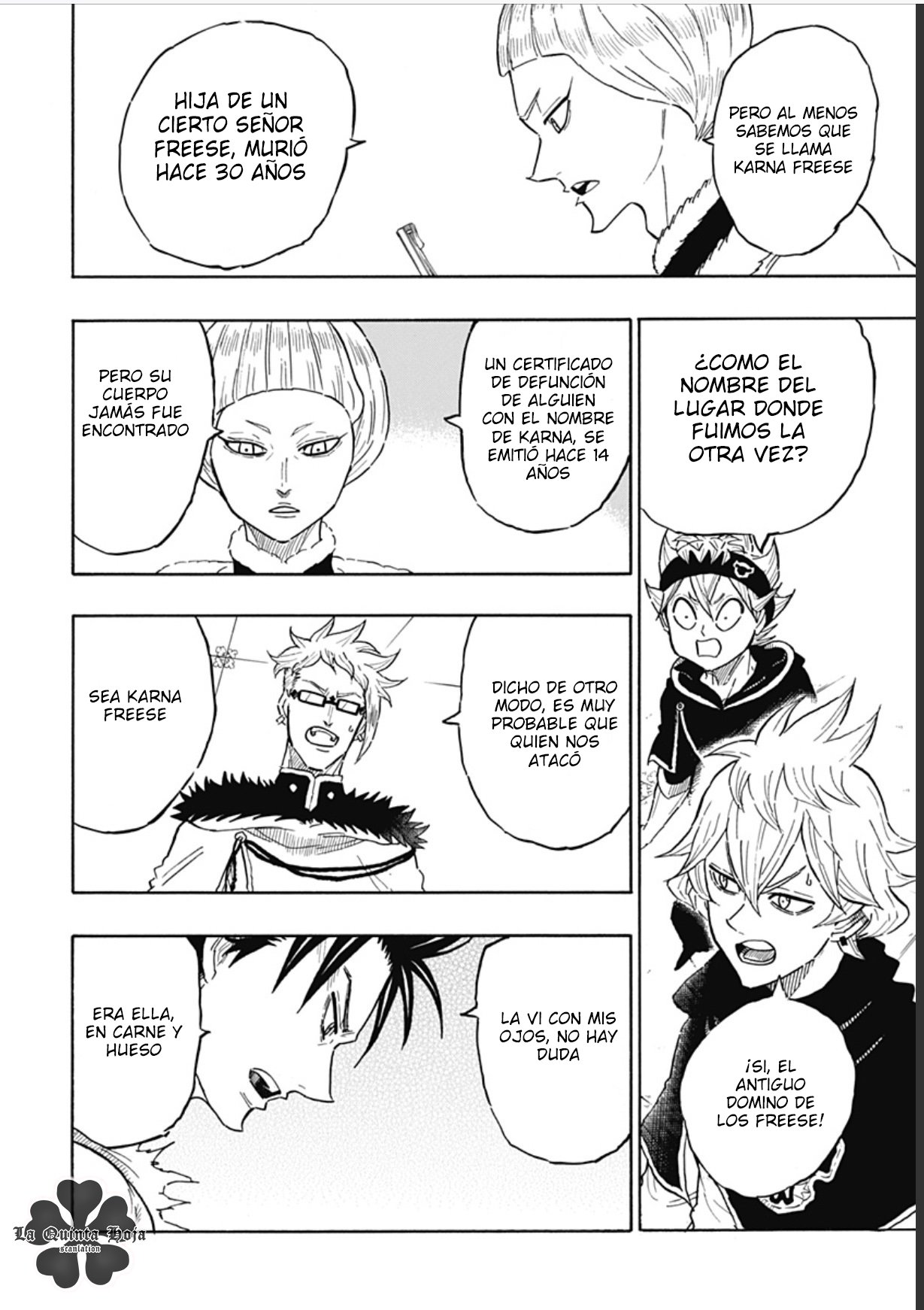 Read Black Clover Quartet Knights ES Manga Online