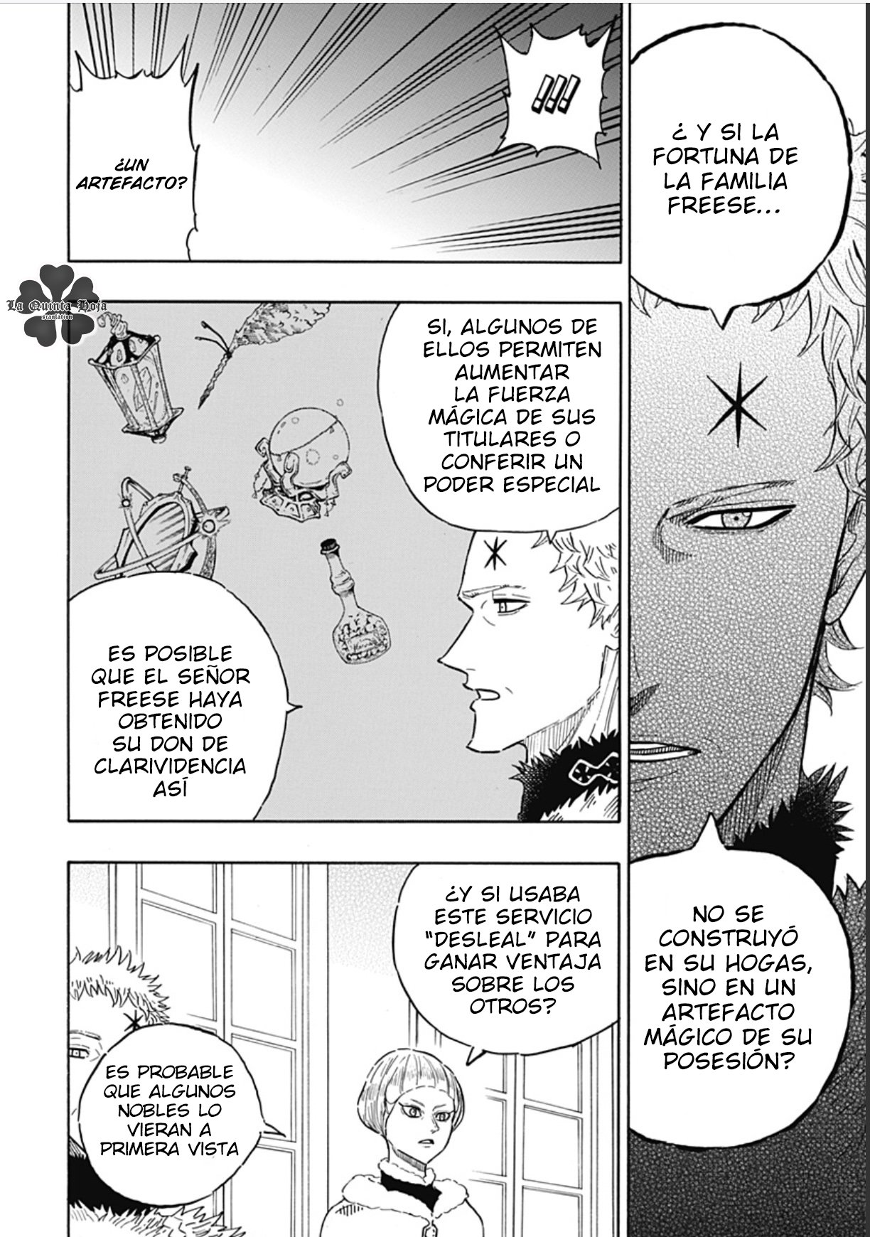 Read Black Clover Quartet Knights ES Manga Online