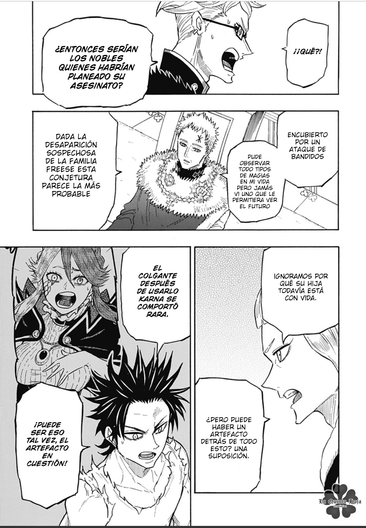 Read Black Clover Quartet Knights ES Manga Online