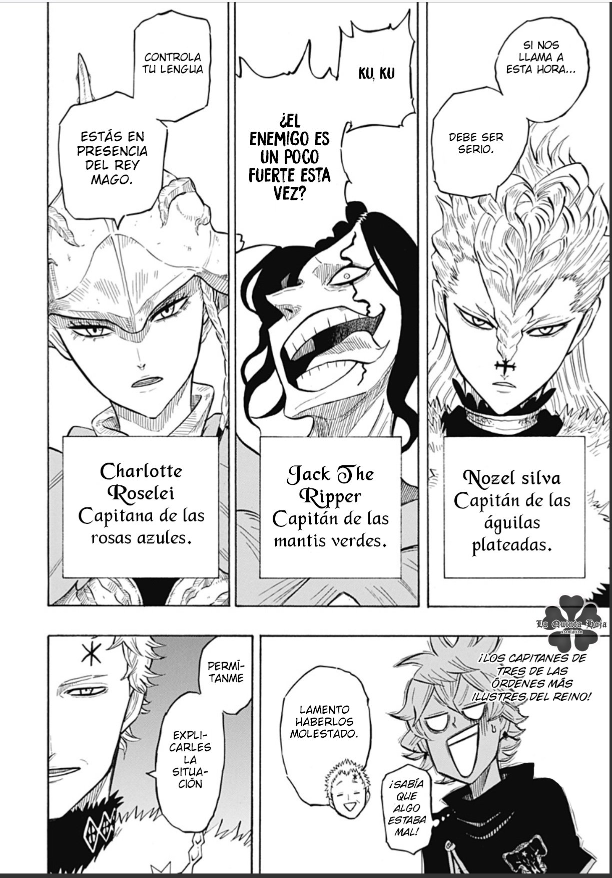 Read Black Clover Quartet Knights ES Manga Online