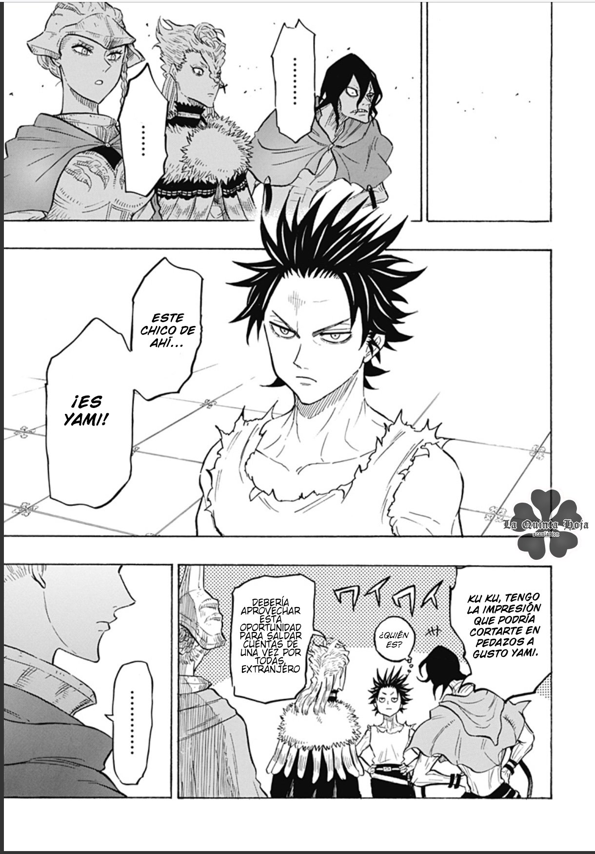 Read Black Clover Quartet Knights ES Manga Online