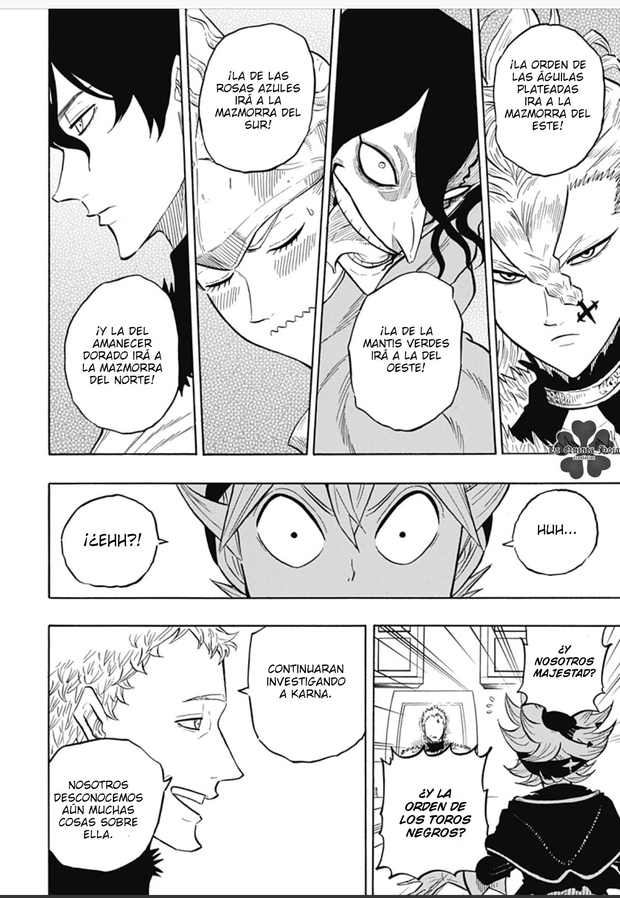 Read Black Clover Quartet Knights ES Manga Online
