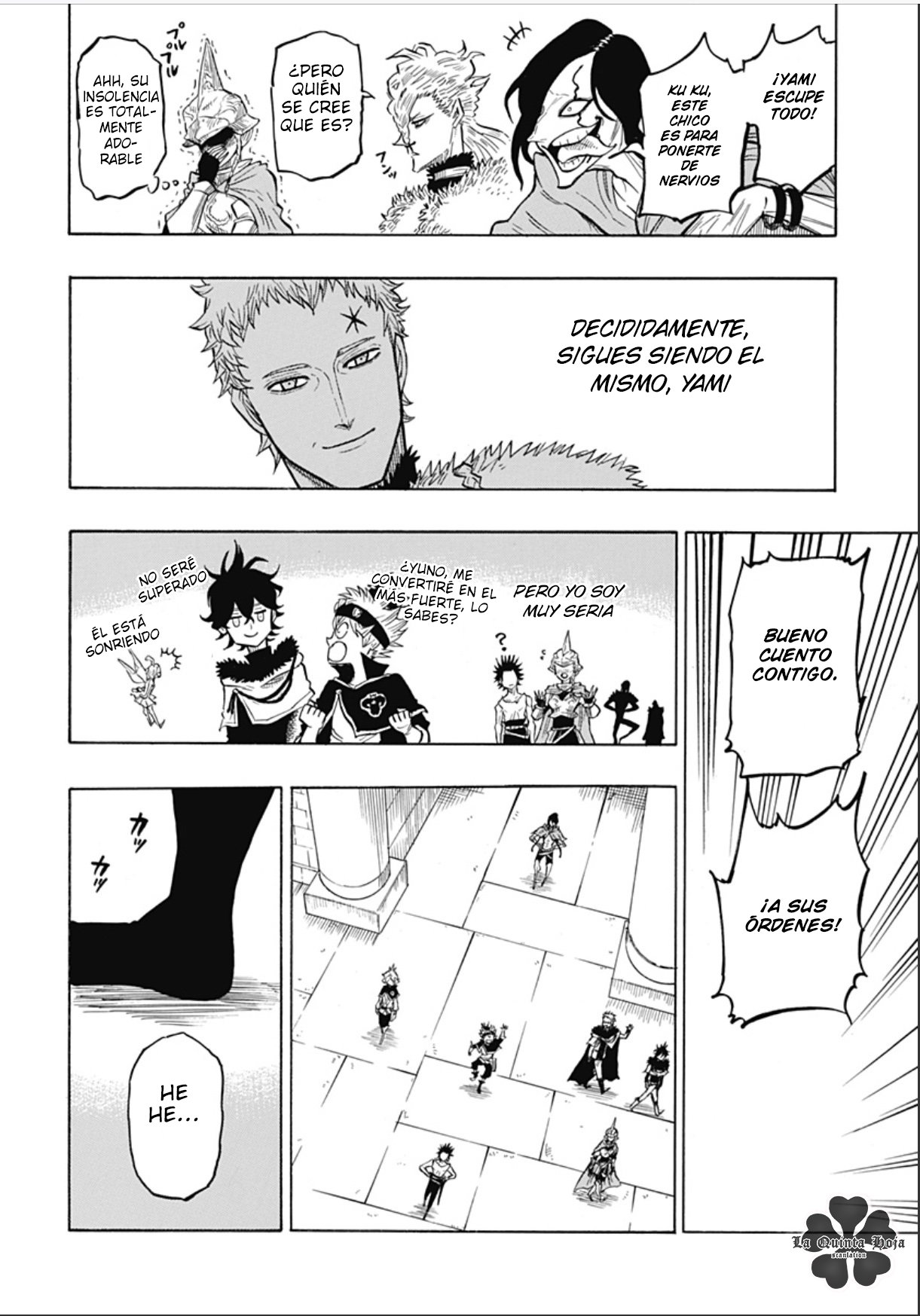 Read Black Clover Quartet Knights ES Manga Online