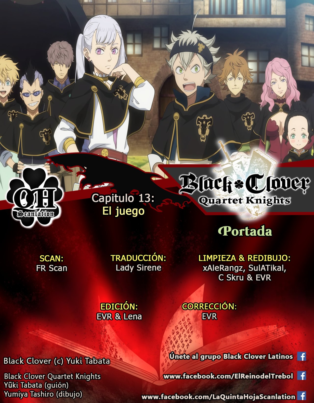 Read Black Clover Quartet Knights ES Manga Online