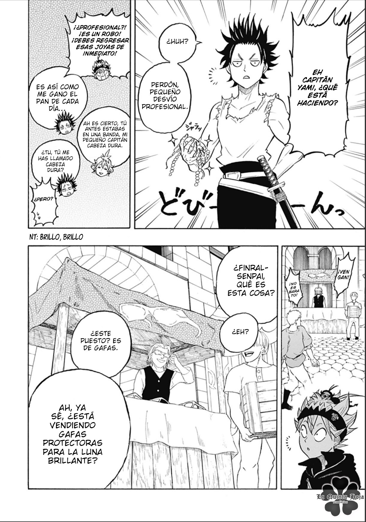 Read Black Clover Quartet Knights ES Manga Online