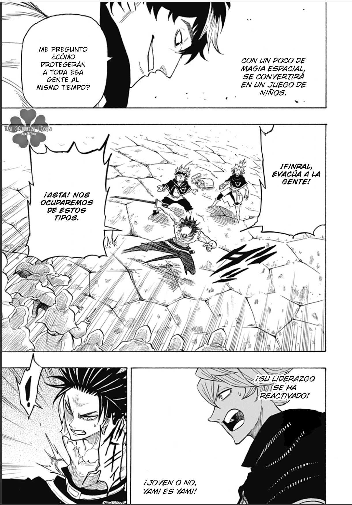 Read Black Clover Quartet Knights ES Manga Online