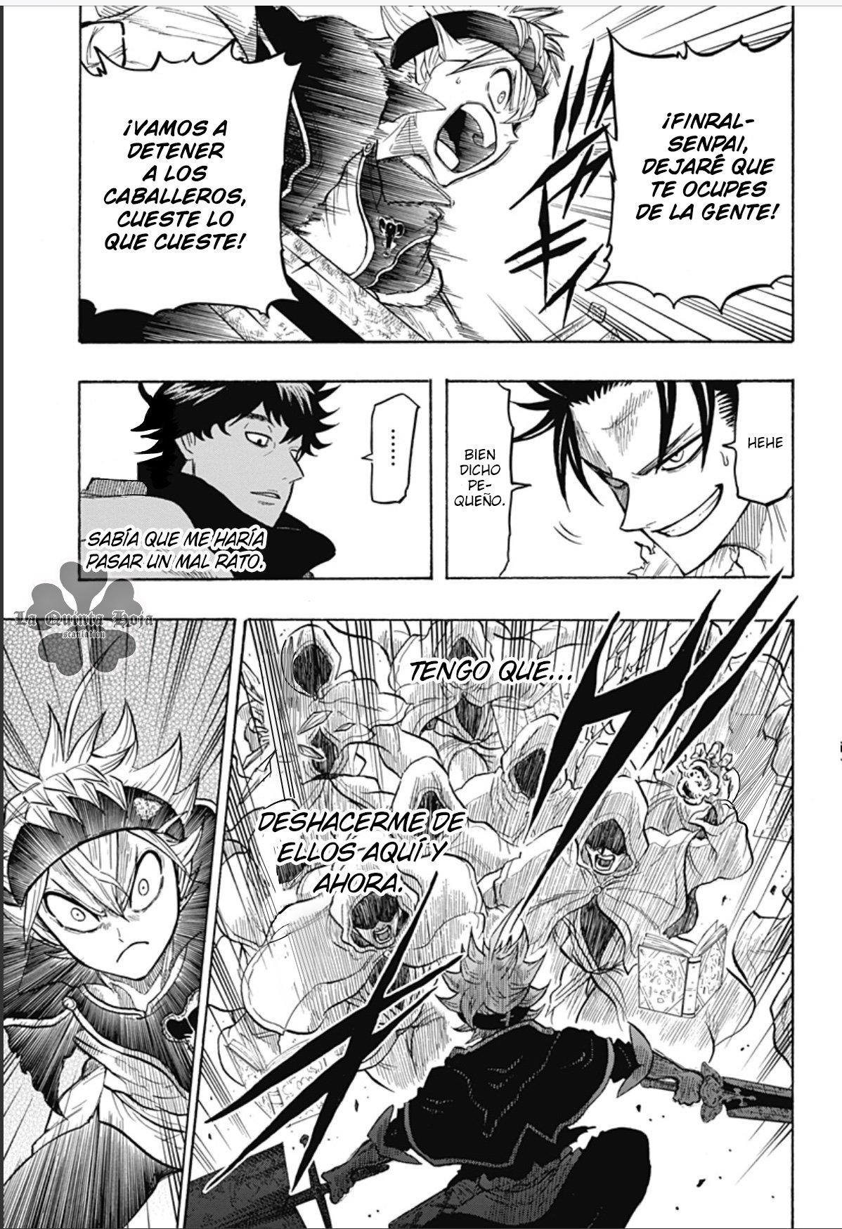 Read Black Clover Quartet Knights ES Manga Online