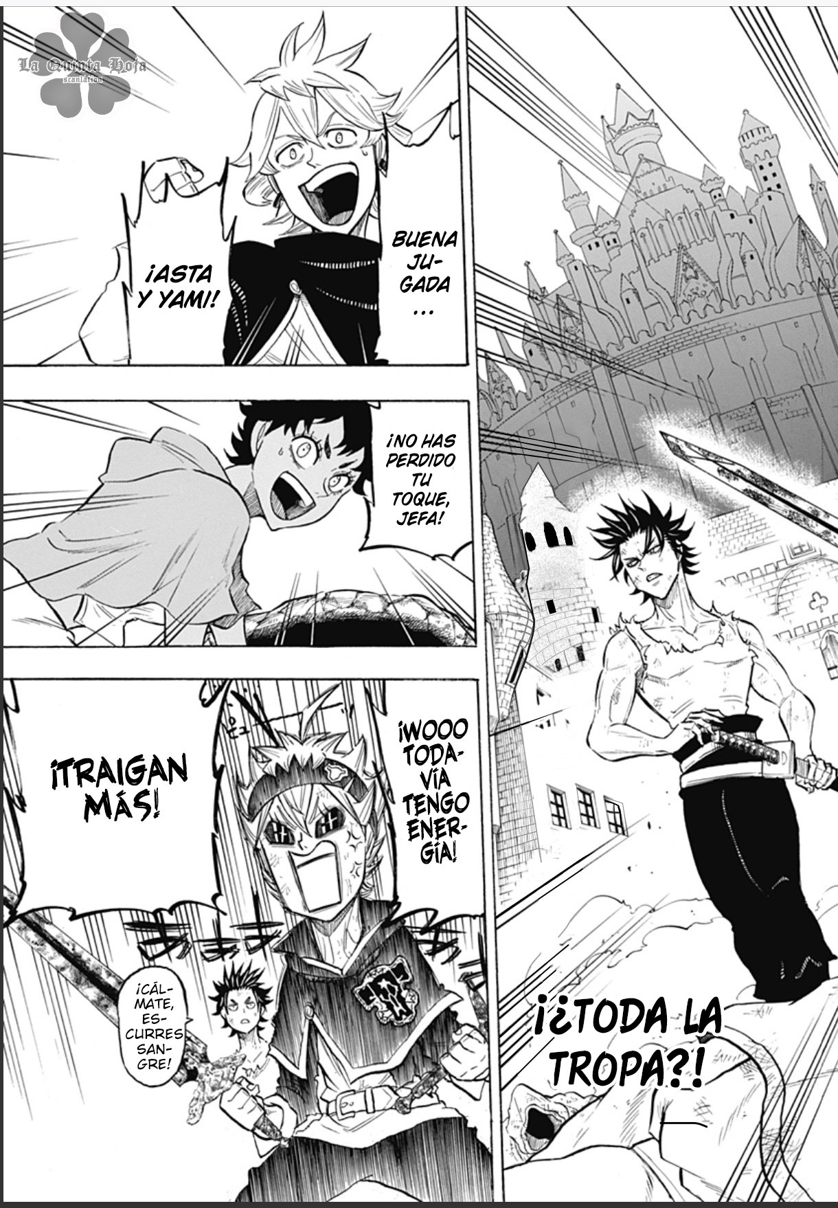 Read Black Clover Quartet Knights ES Manga Online
