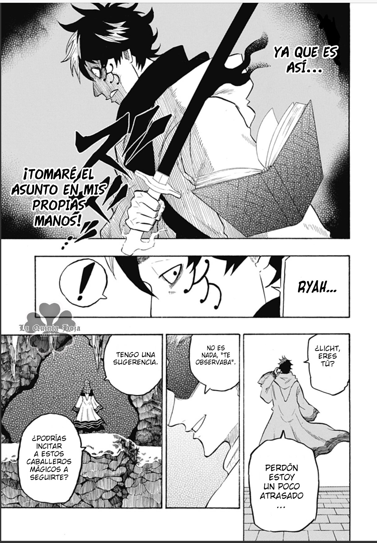 Read Black Clover Quartet Knights ES Manga Online