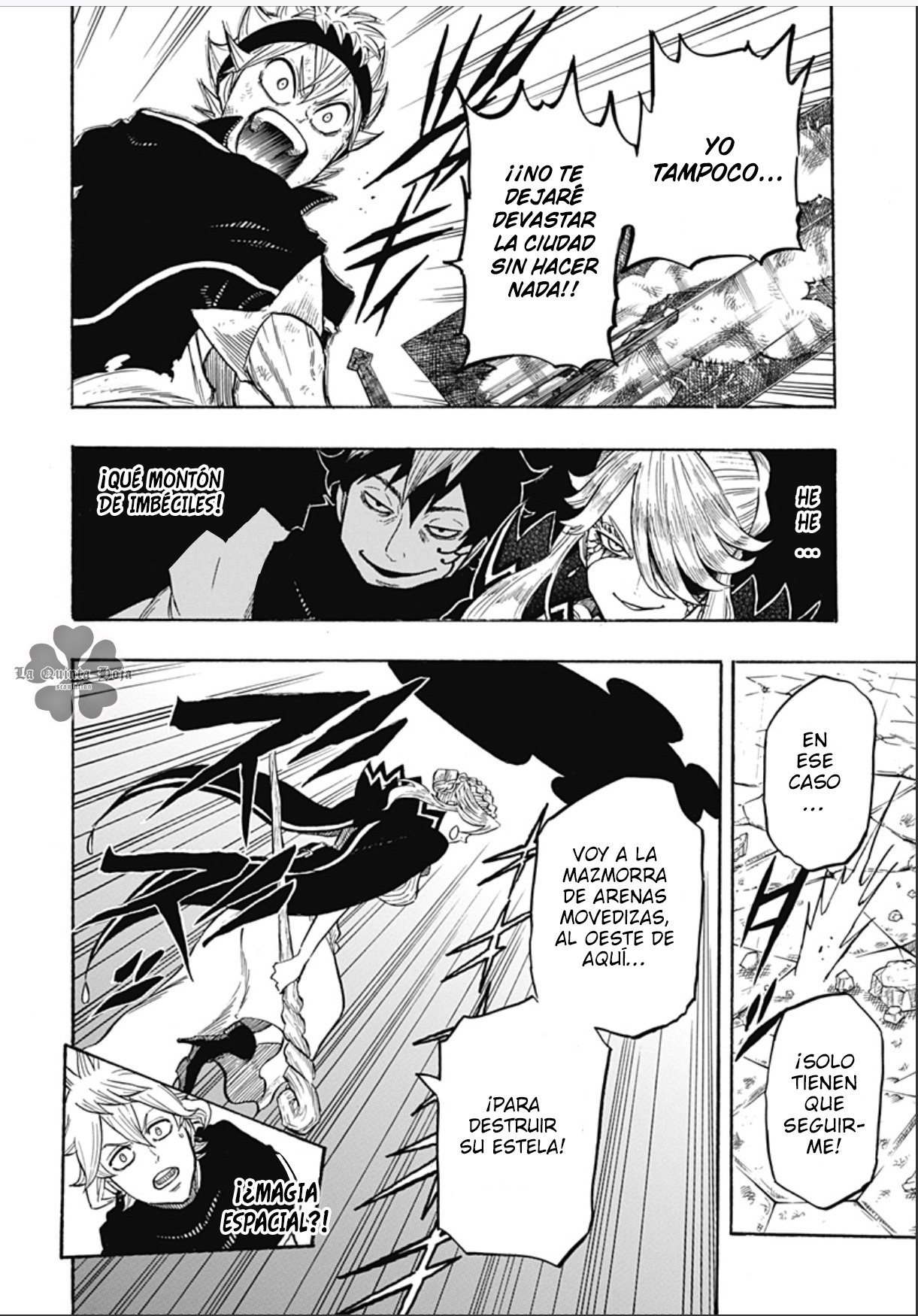 Read Black Clover Quartet Knights ES Manga Online
