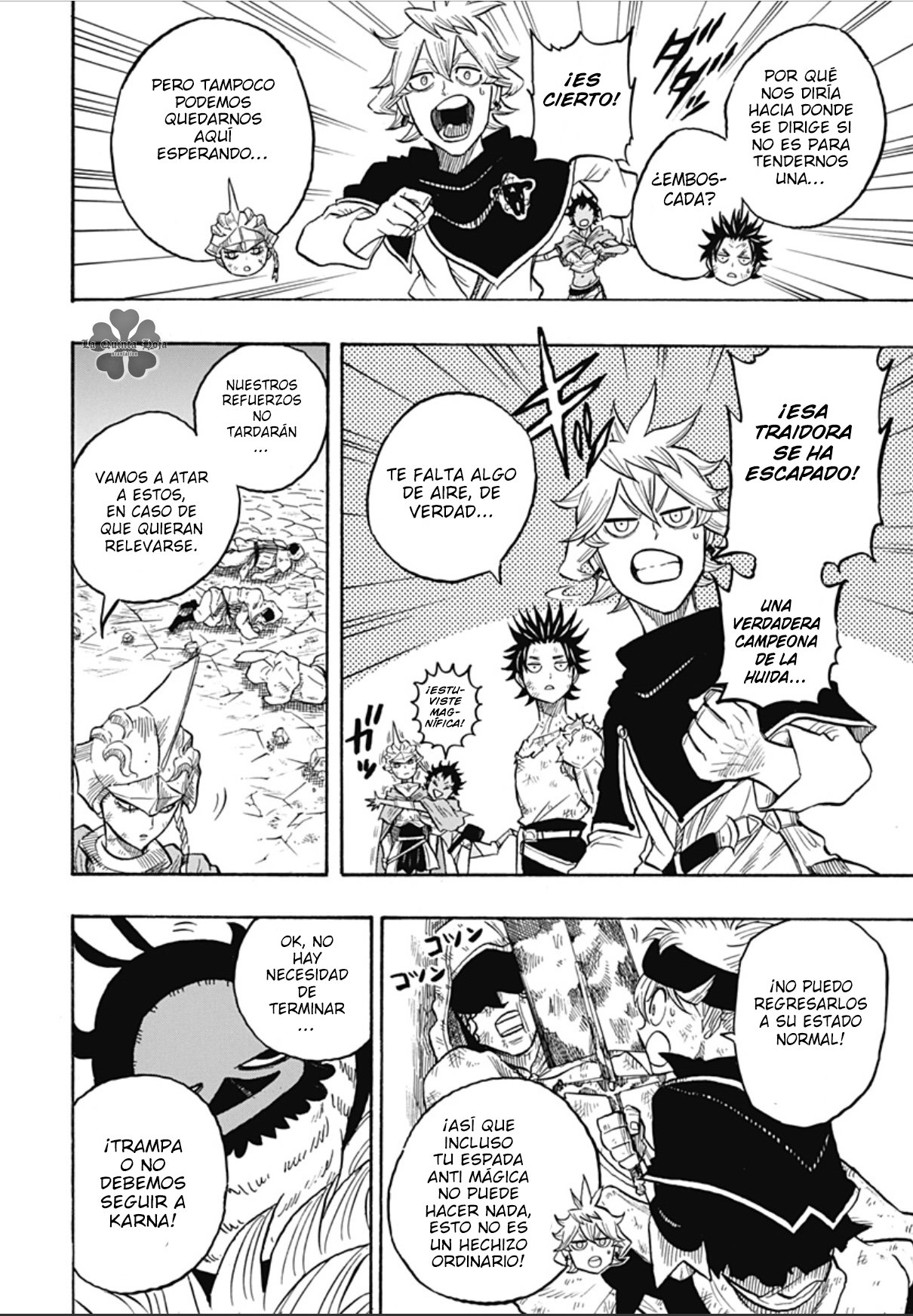 Read Black Clover Quartet Knights ES Manga Online