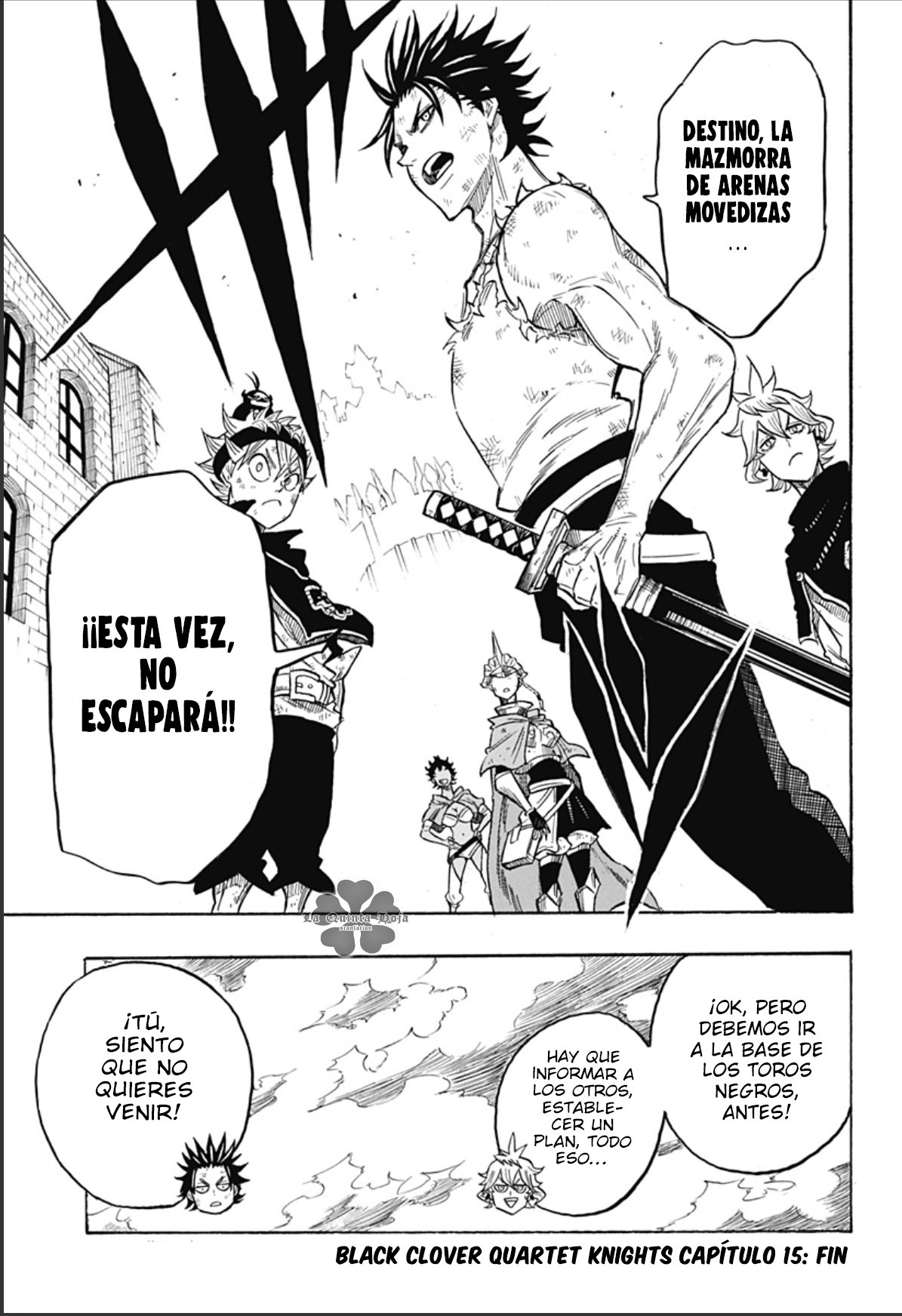 Read Black Clover Quartet Knights ES Manga Online