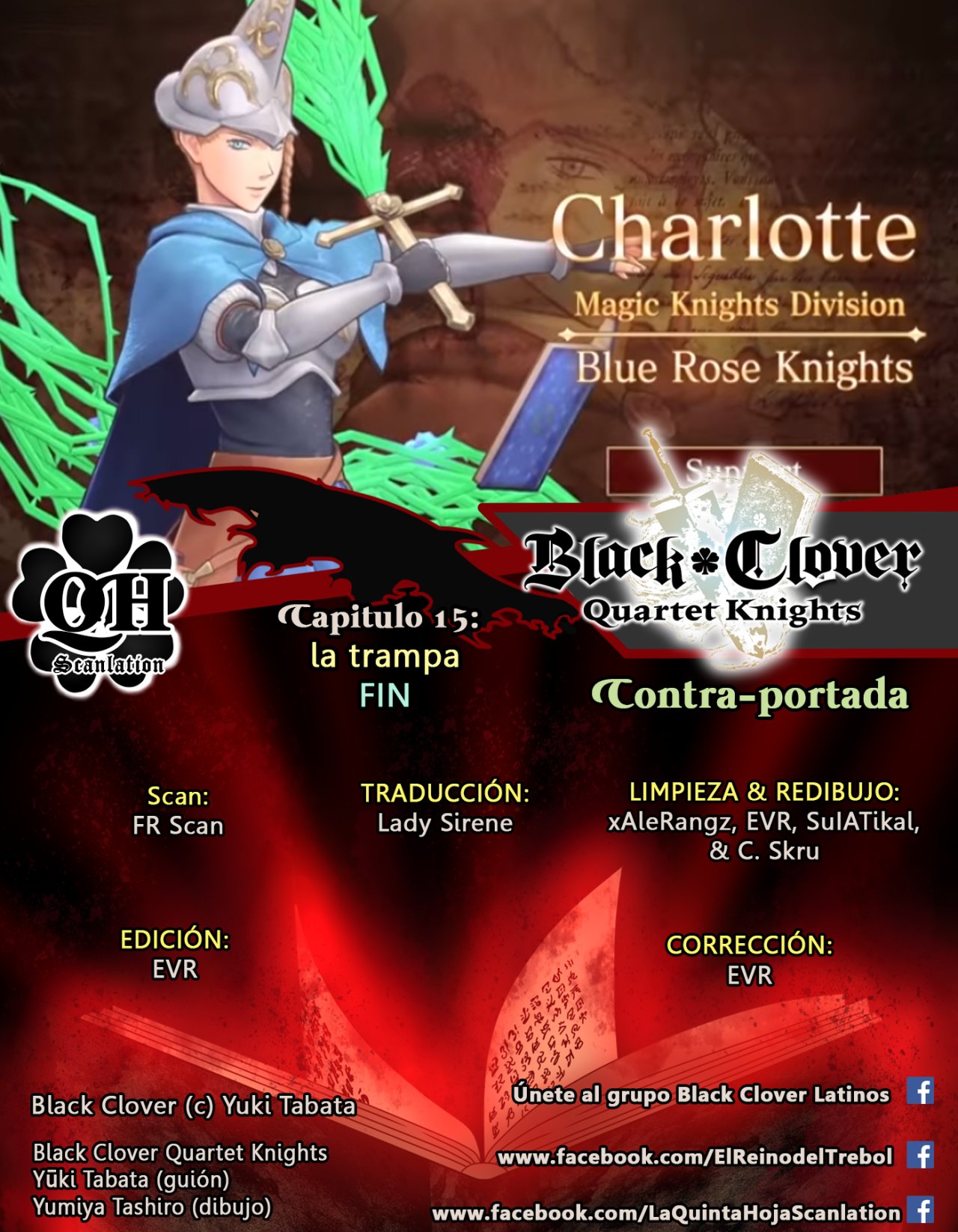 Read Black Clover Quartet Knights ES Manga Online