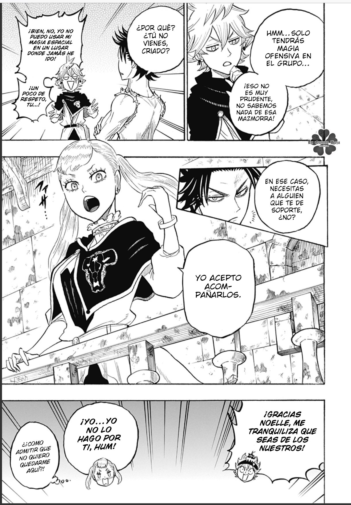 Read Black Clover Quartet Knights ES Manga Online