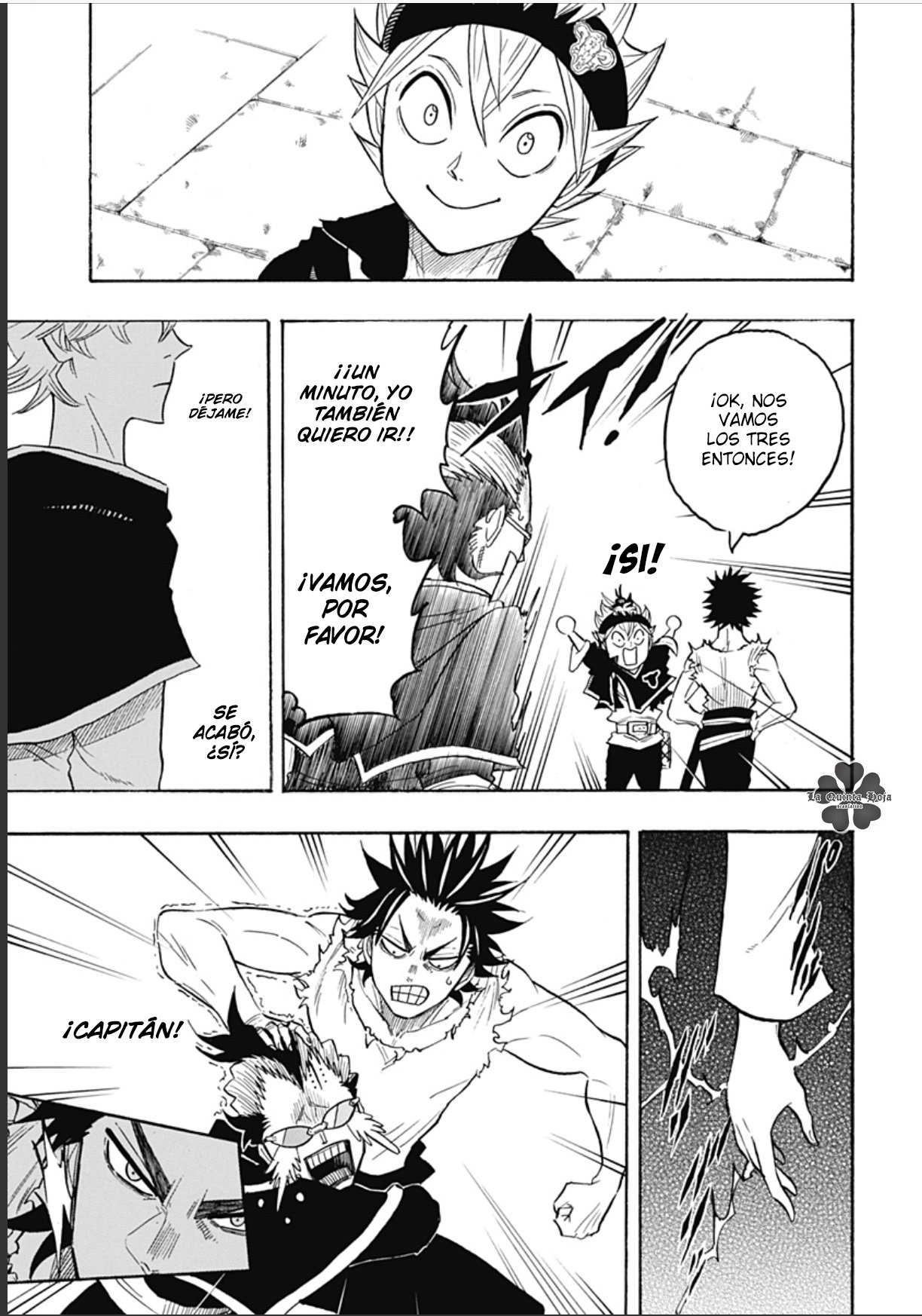 Read Black Clover Quartet Knights ES Manga Online