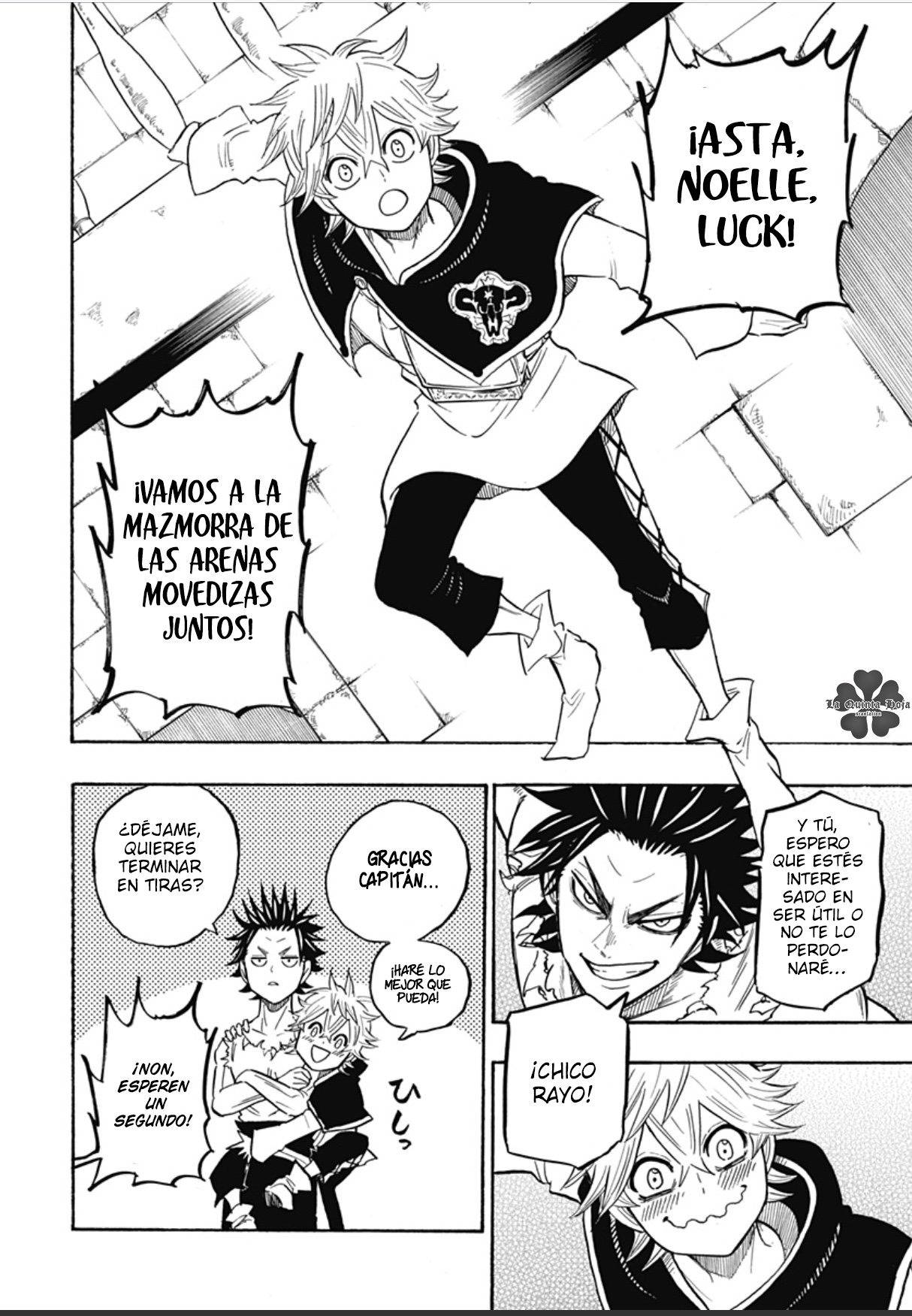 Read Black Clover Quartet Knights ES Manga Online