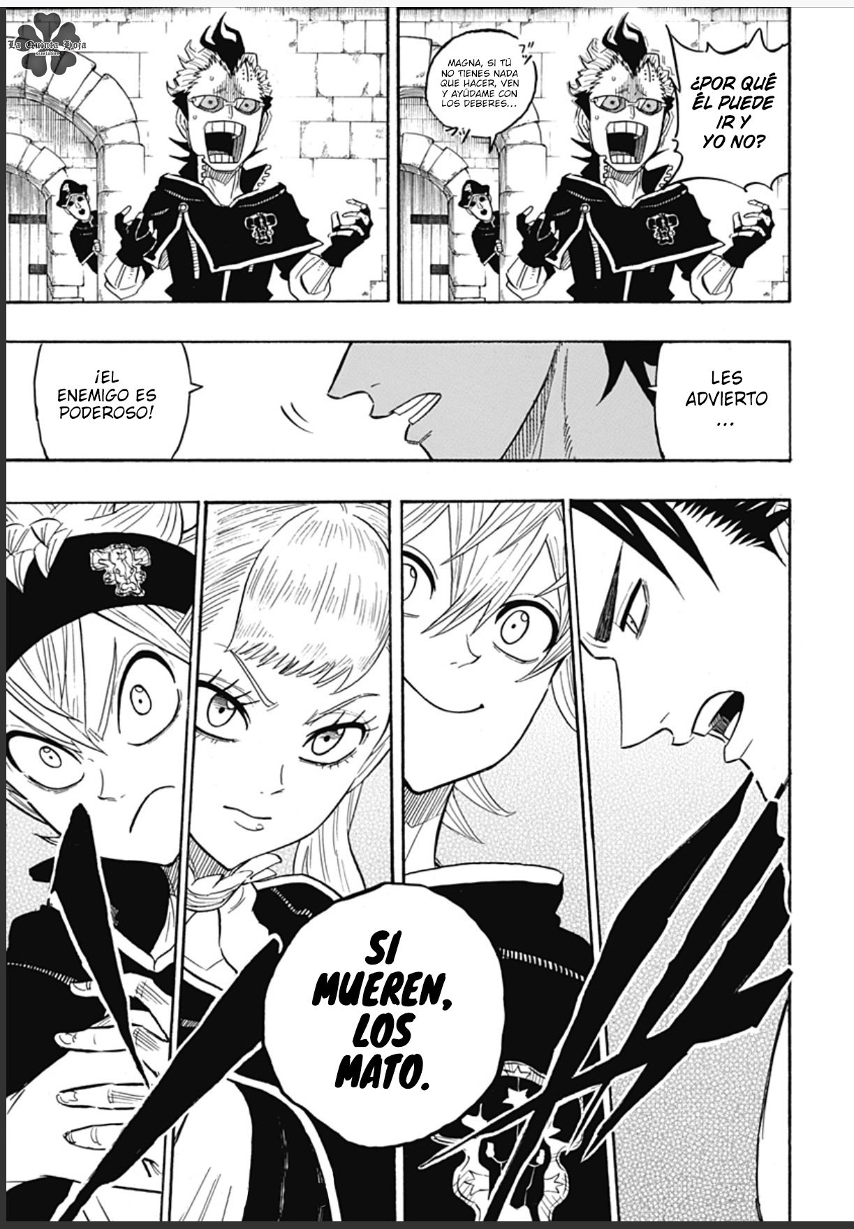 Read Black Clover Quartet Knights ES Manga Online