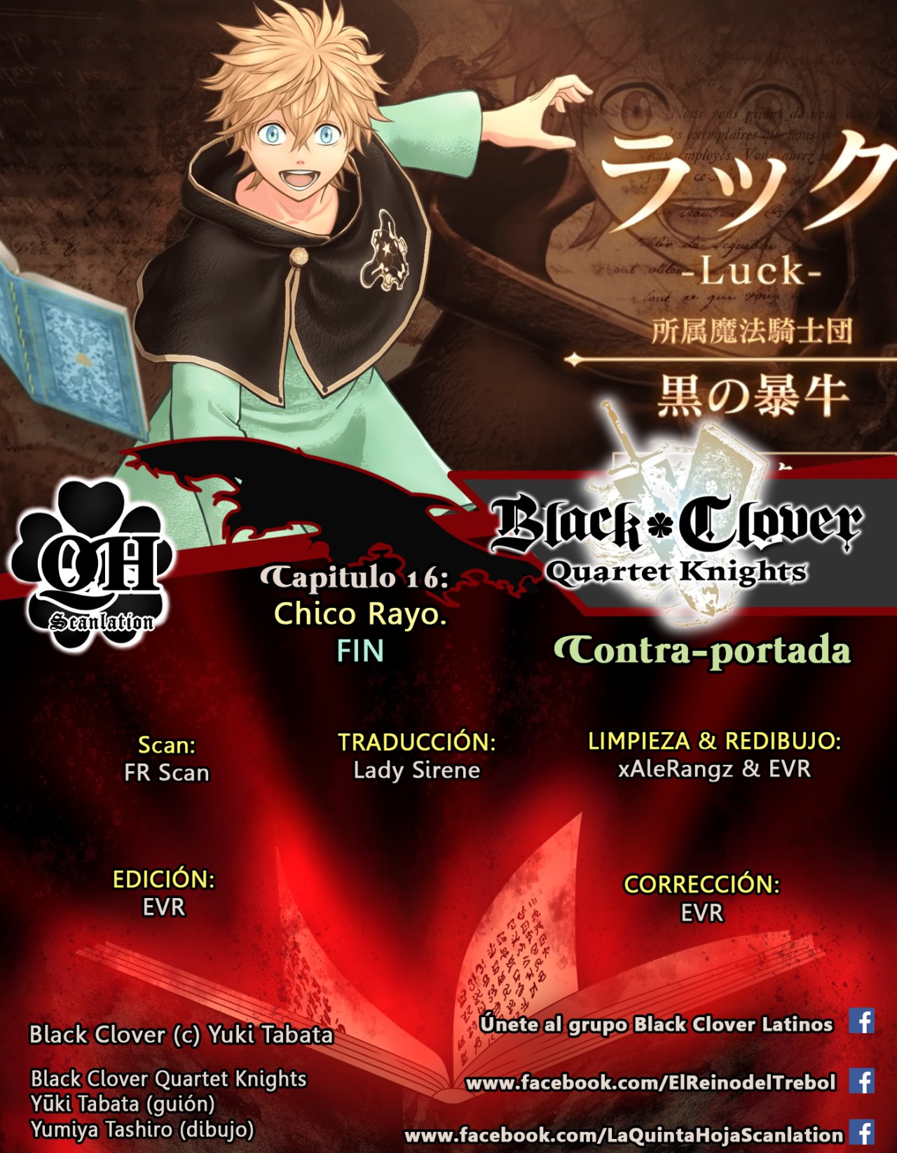 Read Black Clover Quartet Knights ES Manga Online
