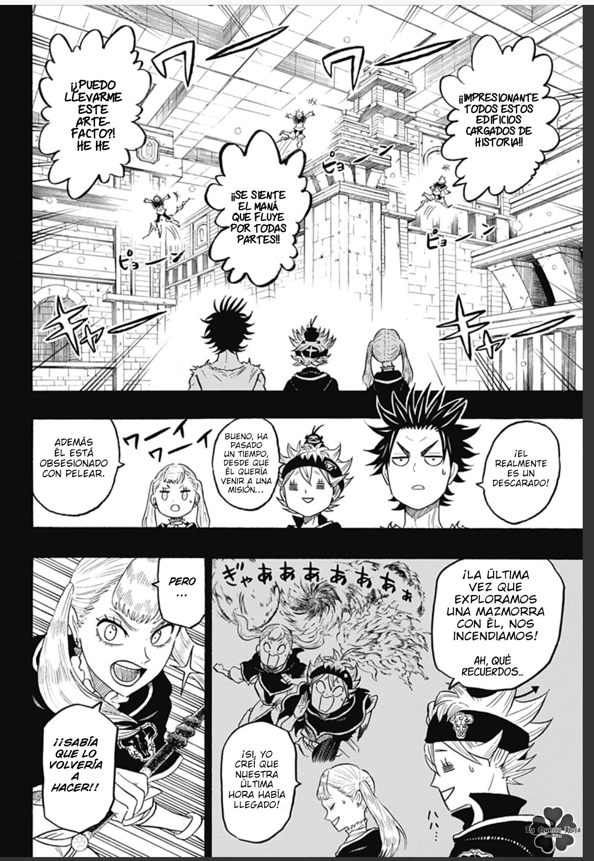 Read Black Clover Quartet Knights ES Manga Online