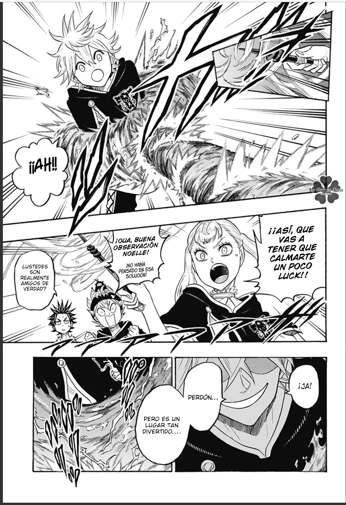 Read Black Clover Quartet Knights ES Manga Online