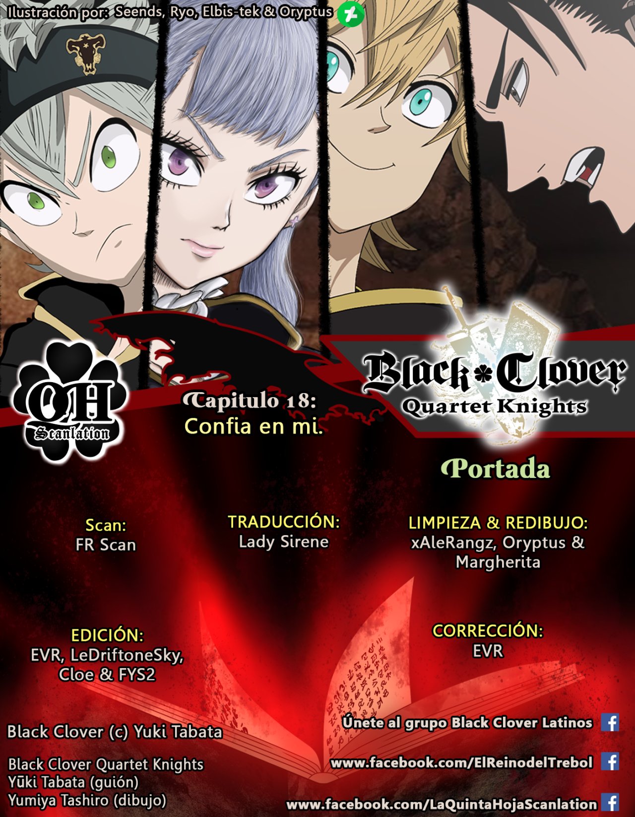 Read Black Clover Quartet Knights ES Manga Online