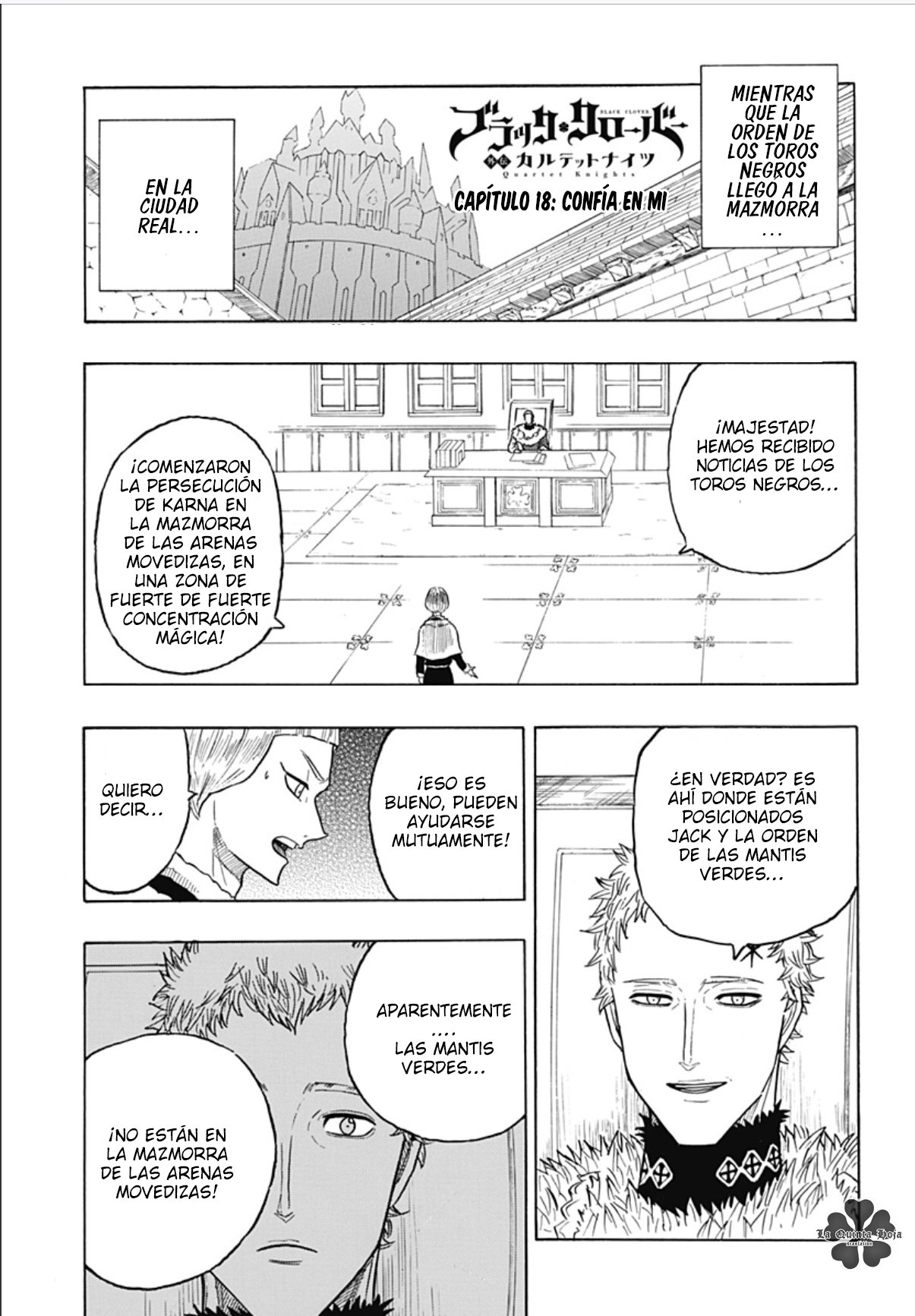 Read Black Clover Quartet Knights ES Manga Online