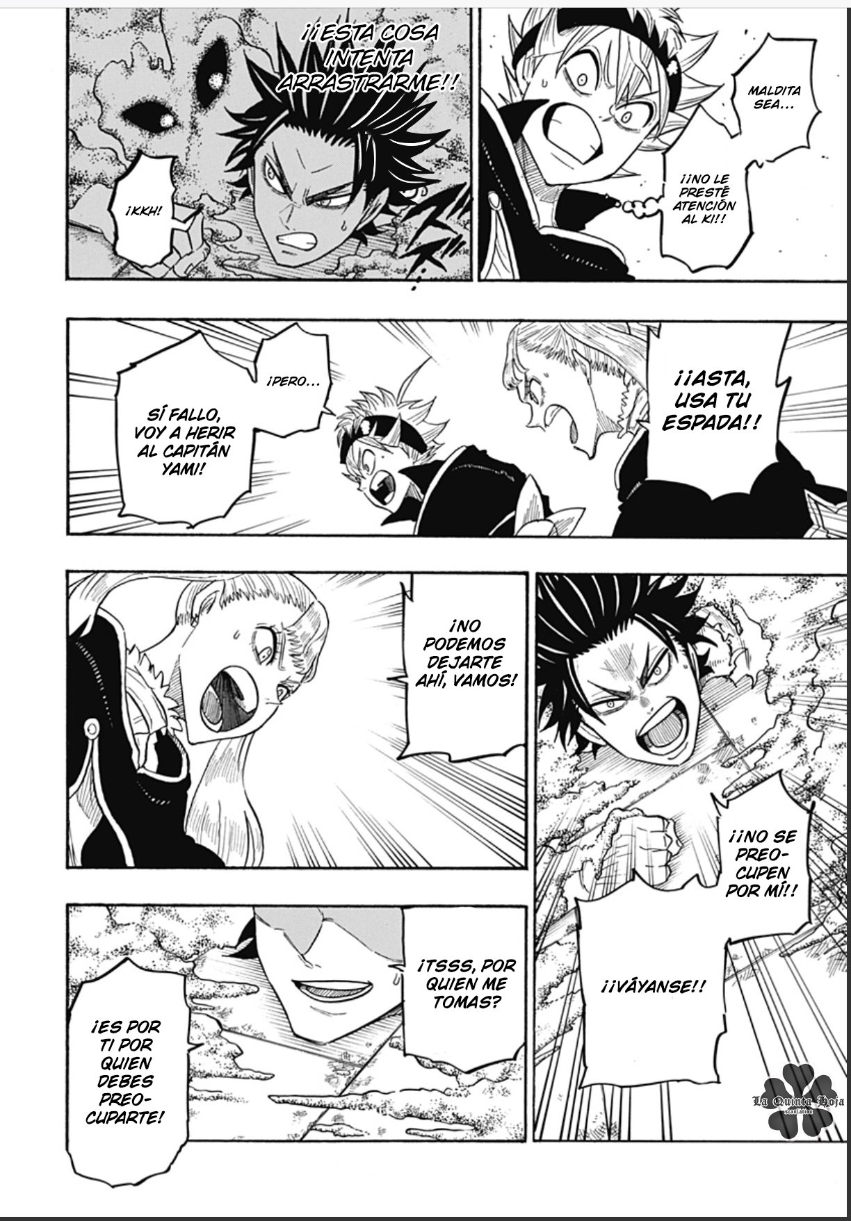 Read Black Clover Quartet Knights ES Manga Online