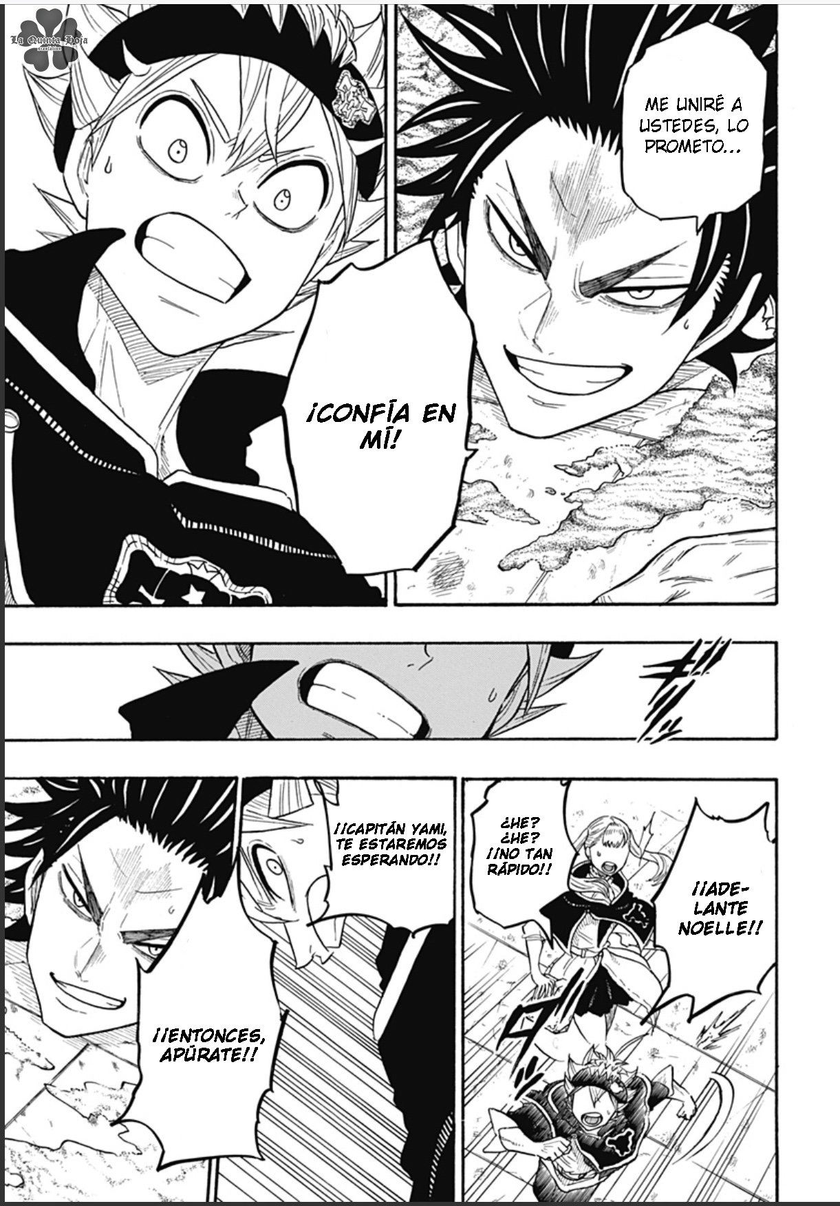 Read Black Clover Quartet Knights ES Manga Online