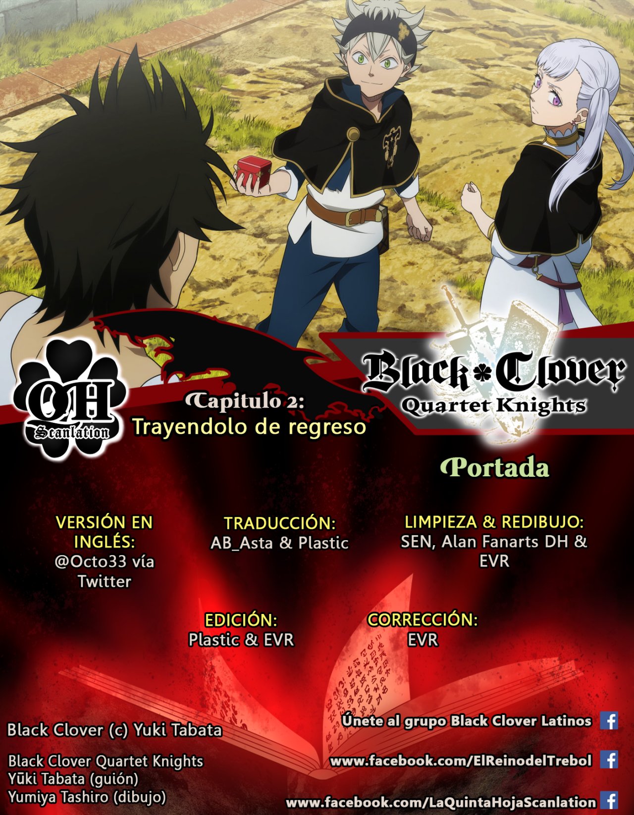 Read Black Clover Quartet Knights ES Manga Online