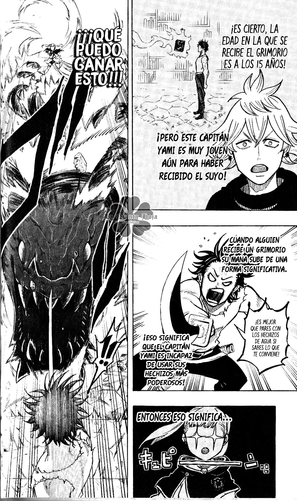 Read Black Clover Quartet Knights ES Manga Online