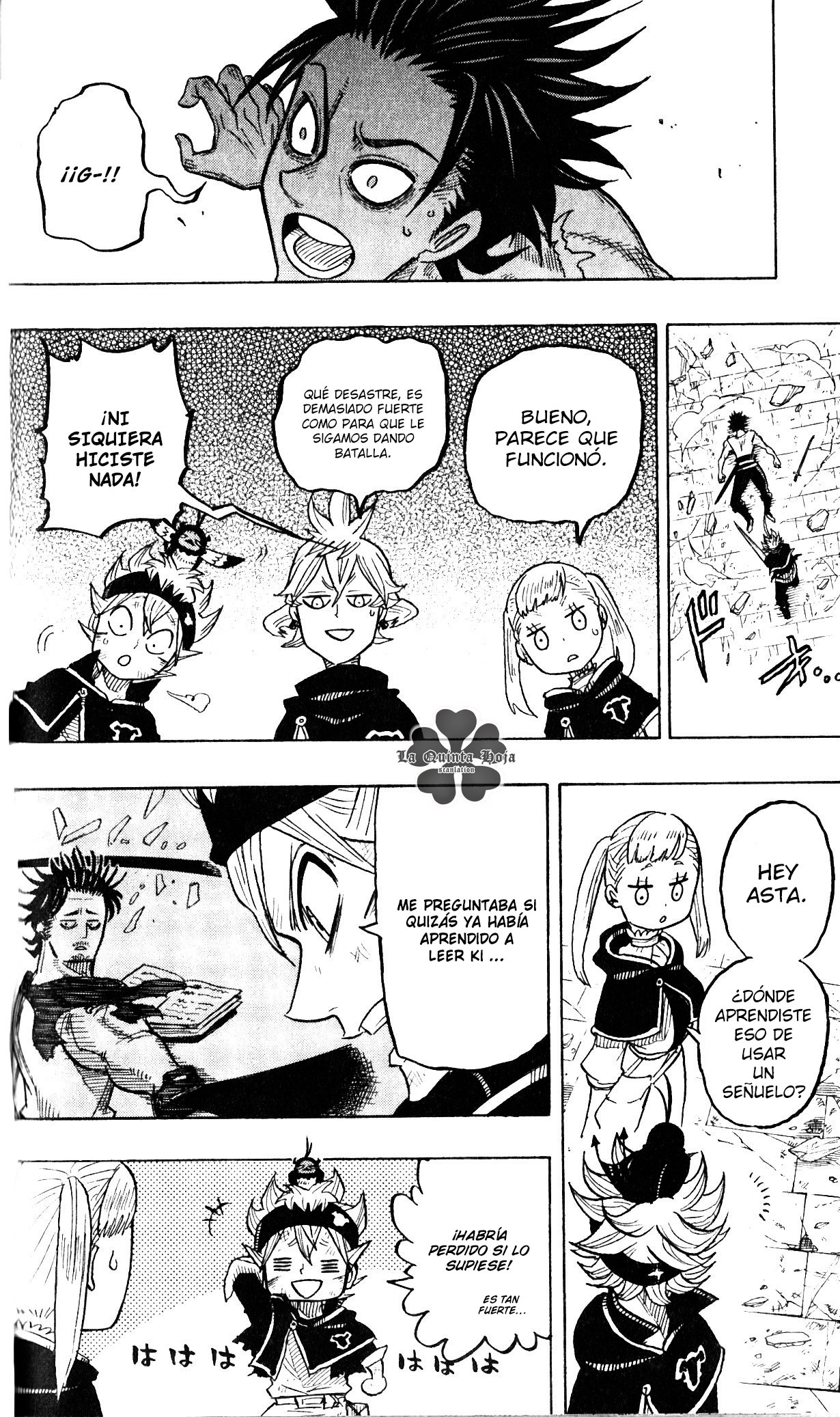 Read Black Clover Quartet Knights ES Manga Online