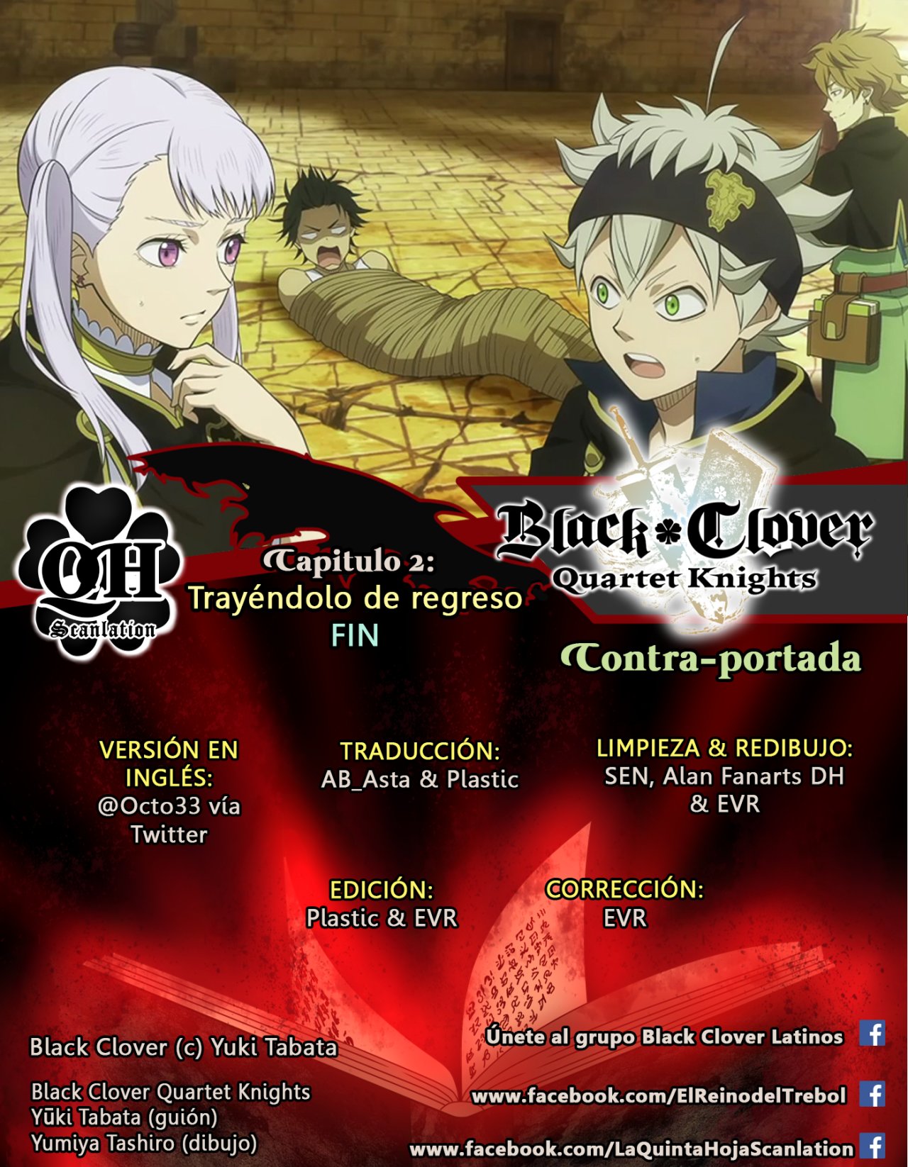 Read Black Clover Quartet Knights ES Manga Online