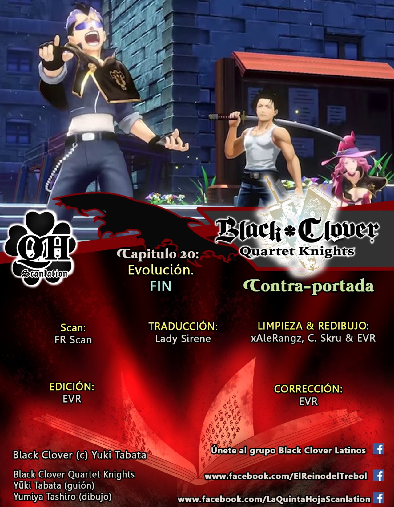 Read Black Clover Quartet Knights ES Manga Online