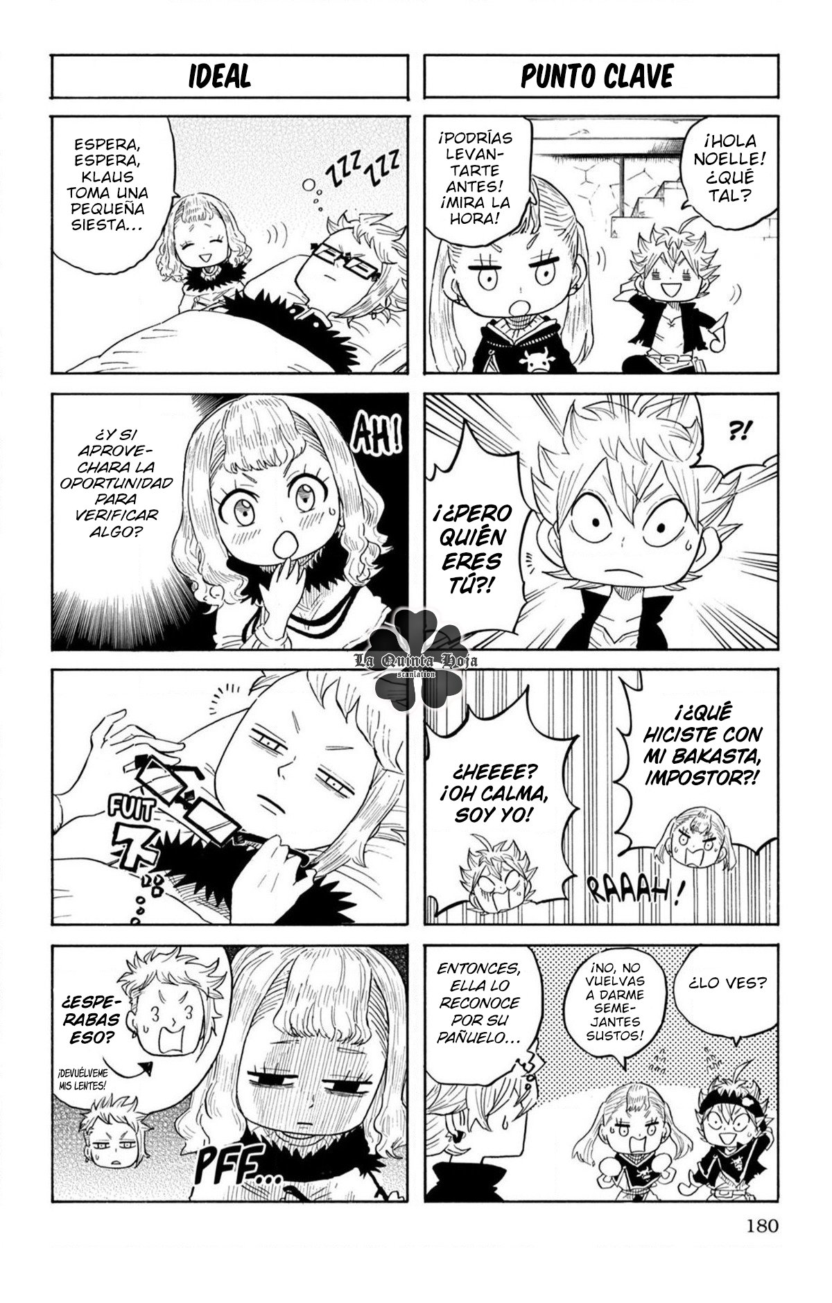 Read Black Clover Quartet Knights ES Manga Online